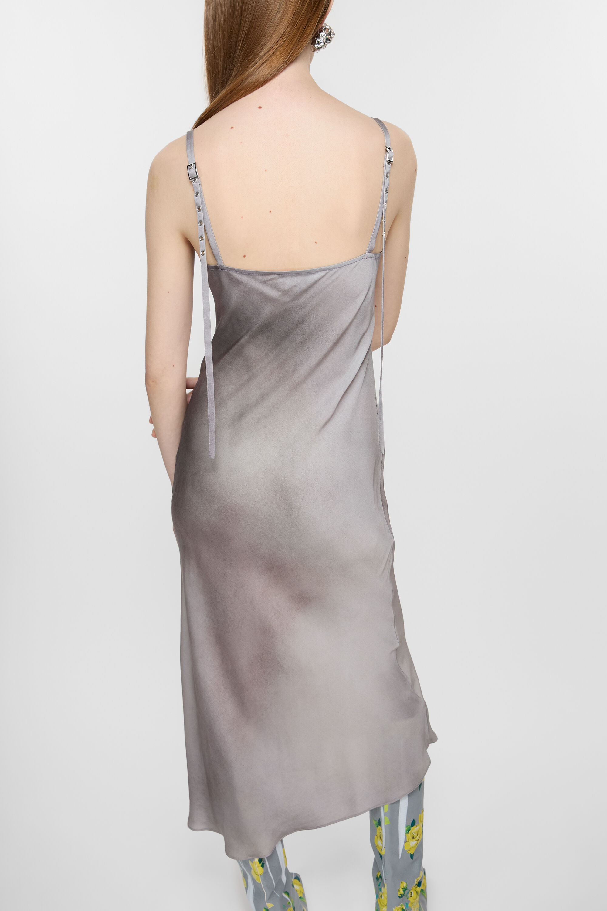 Strap dress - Multi grey - 5