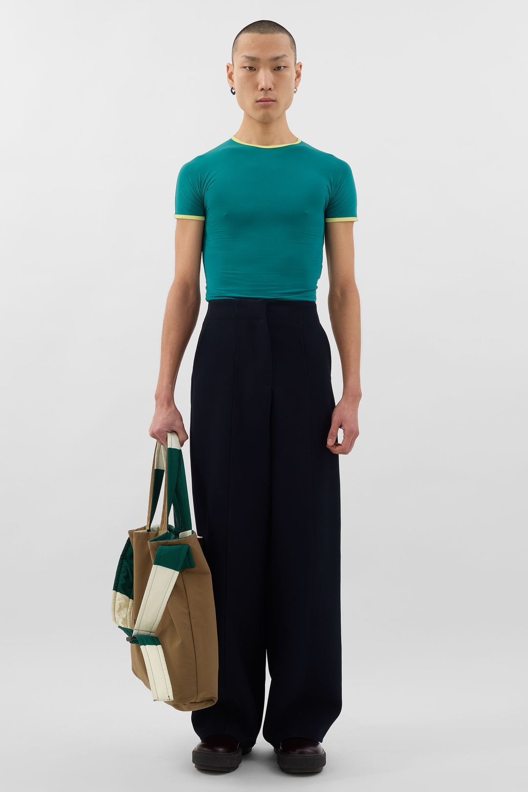 SUPER STRETCH T-SHIRT / jade green - 4