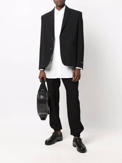 Yohji Yamamoto classic button-up shirt outlook