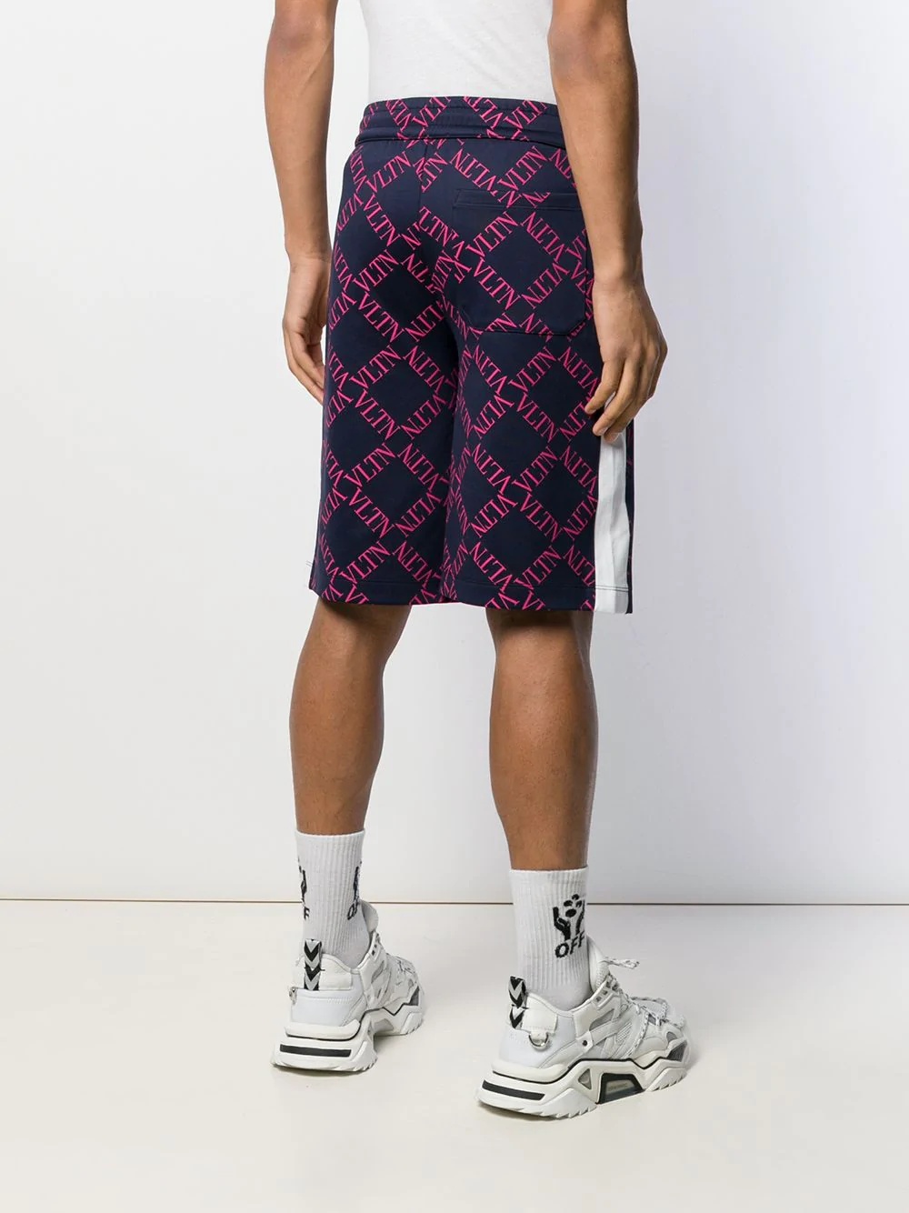 VLTN logo bermuda shorts - 4