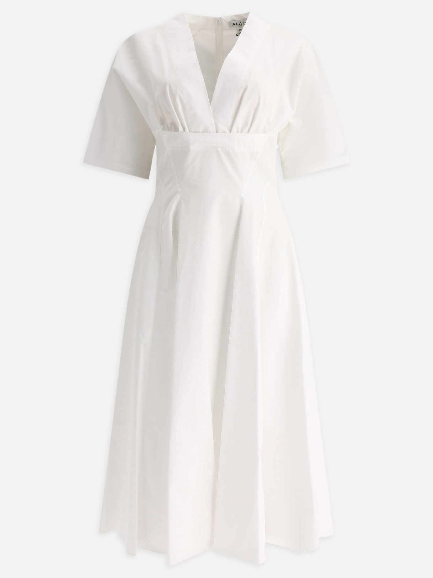 ワンピース Alaia Poplin dress ALAÏA BELTED MIDI JAPANESE POPLIN DRESS | ALAÏA TR