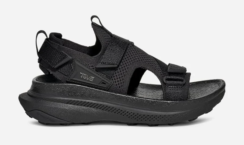 Women's Aventrail Trail Running Sandal in Black/Black - 1