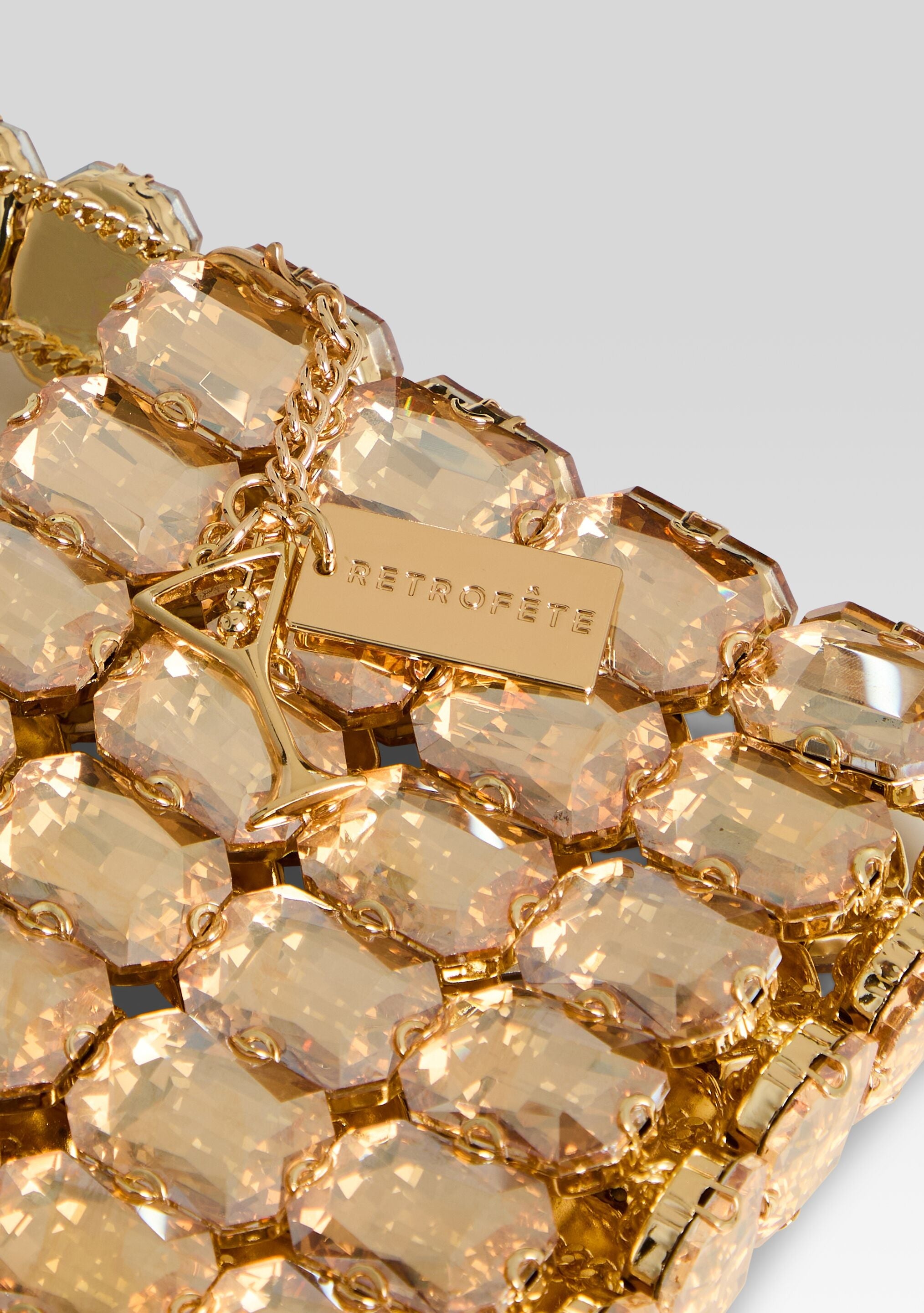 MALKA RHINESTONE BAG - 3