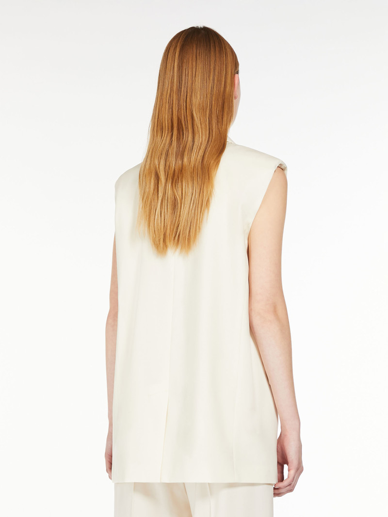 DONNA Stretch woollen cloth gilet 4