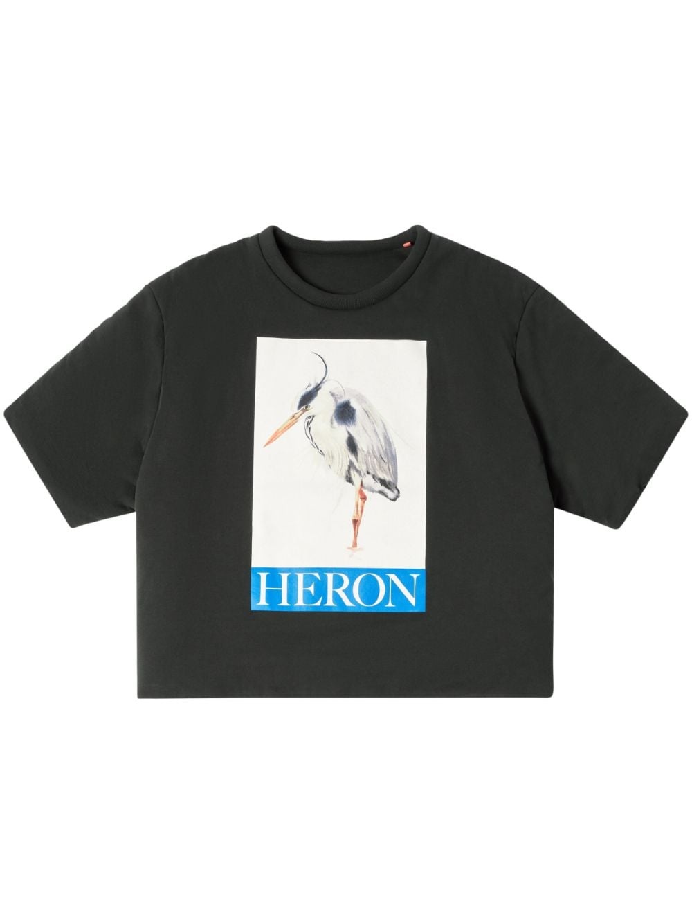 bird-motif logo-print T-Shirt - 1