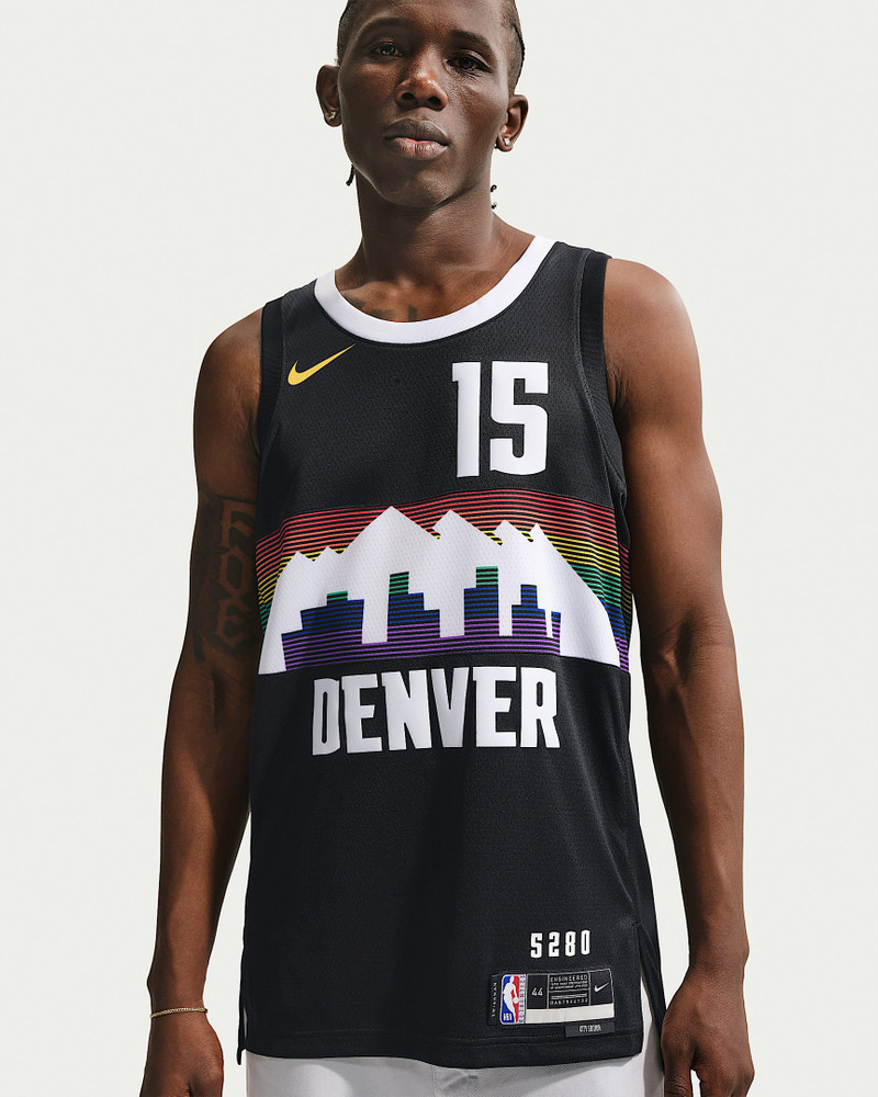 Nikola Jokić Denver Nuggets City Edition Men's Nike NBA Swingman Jersey 3
