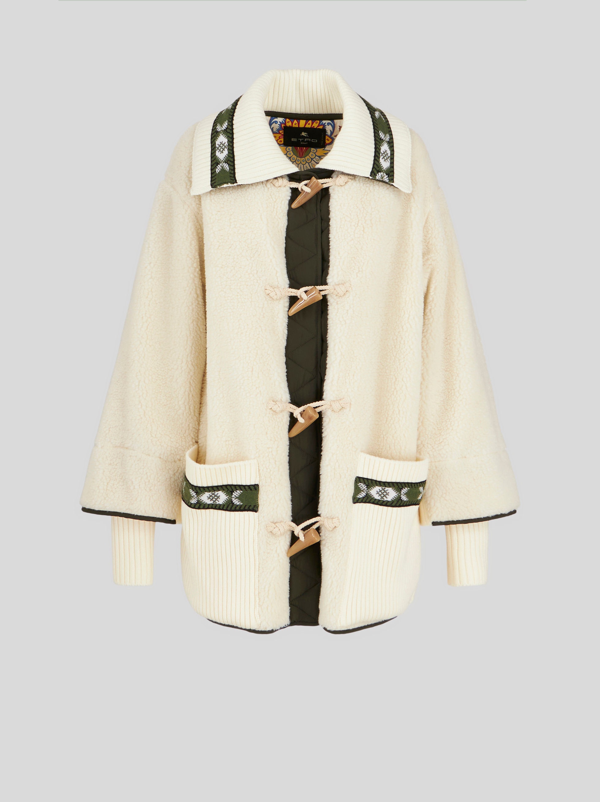 COAT WITH TOGGLES - 1