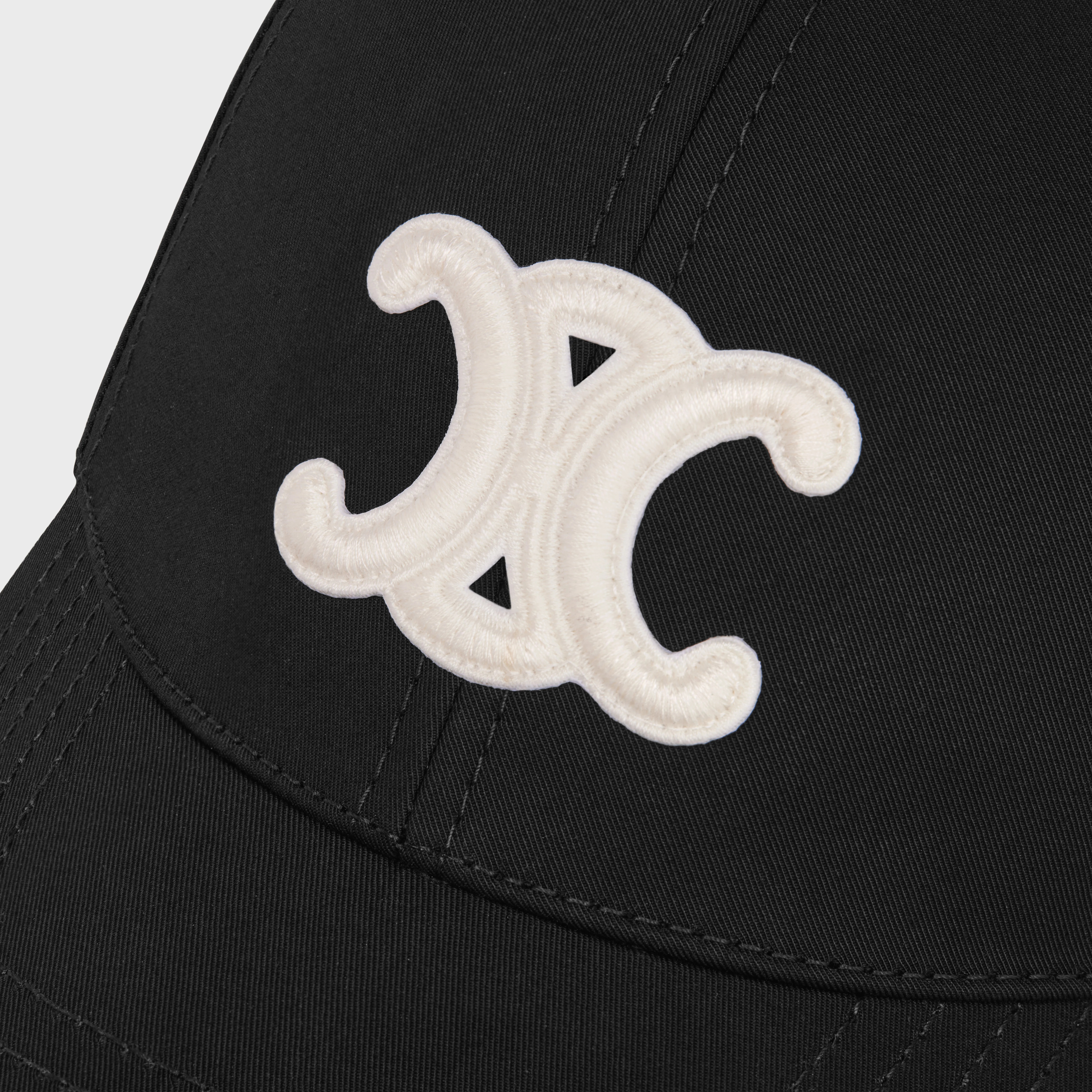 triomphe baseball cap in cotton - 5