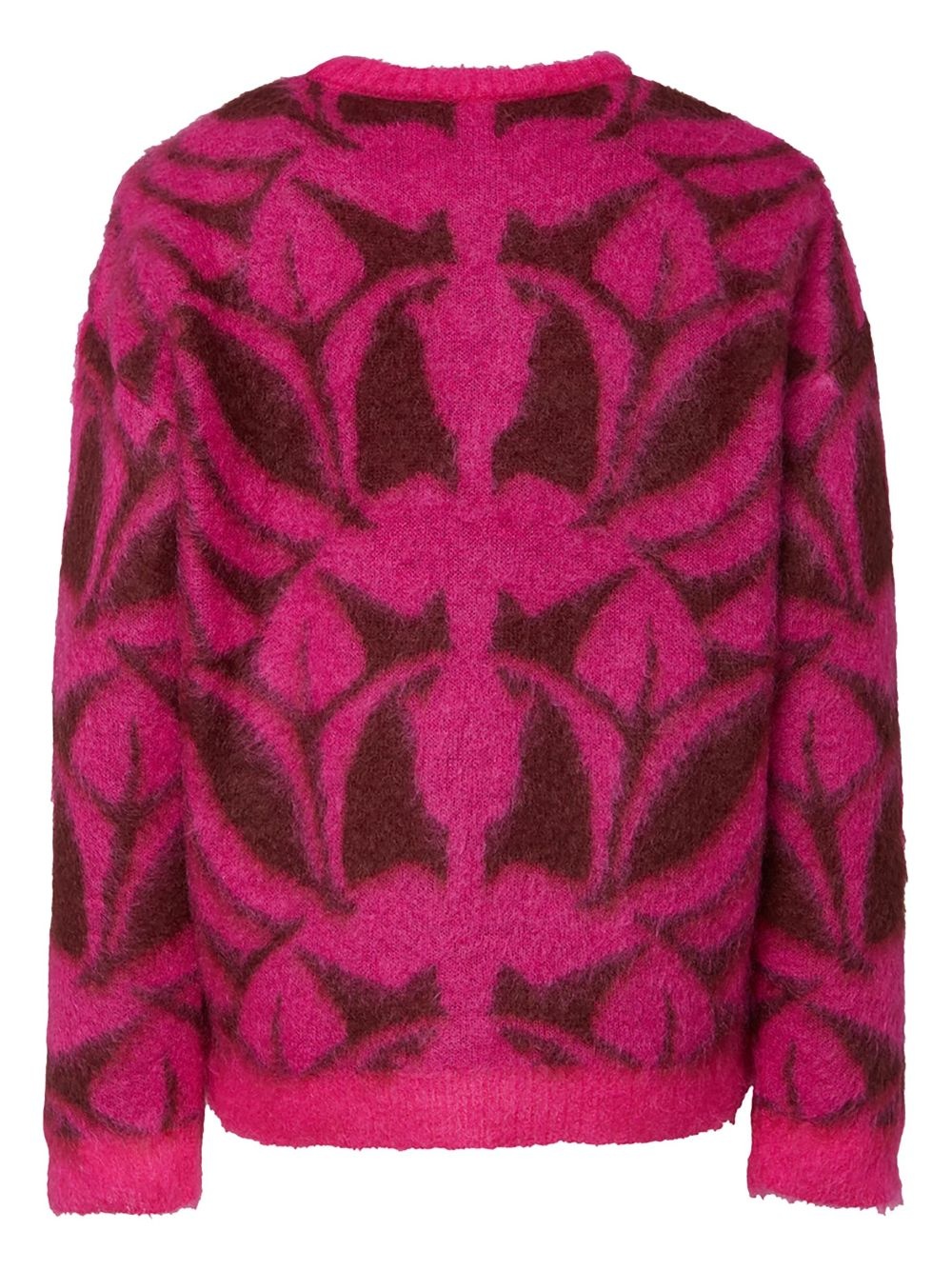 intarsia-knit long-sleeve jumper - 6