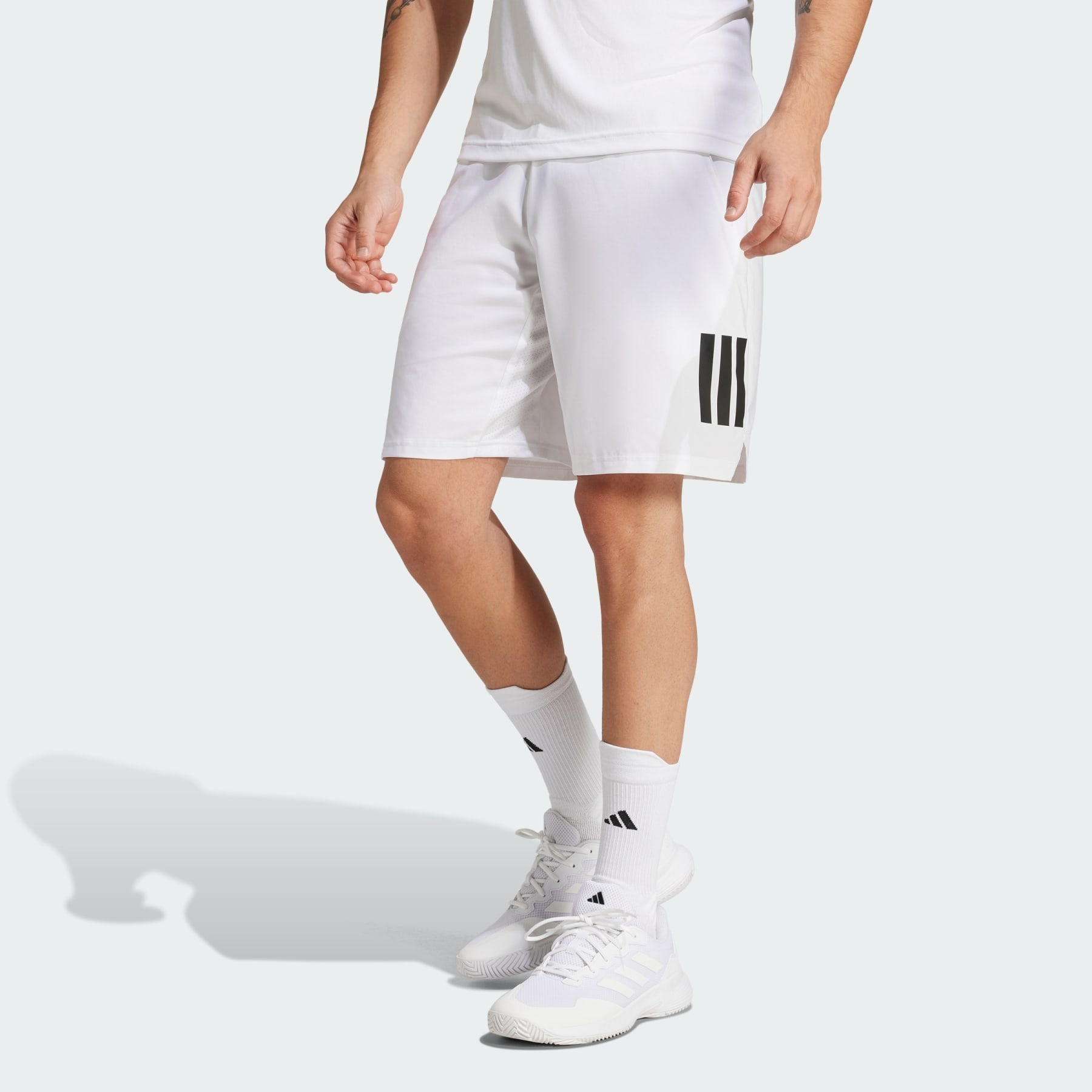 Club Tennis Climacool 3-Stripes Shorts - 2