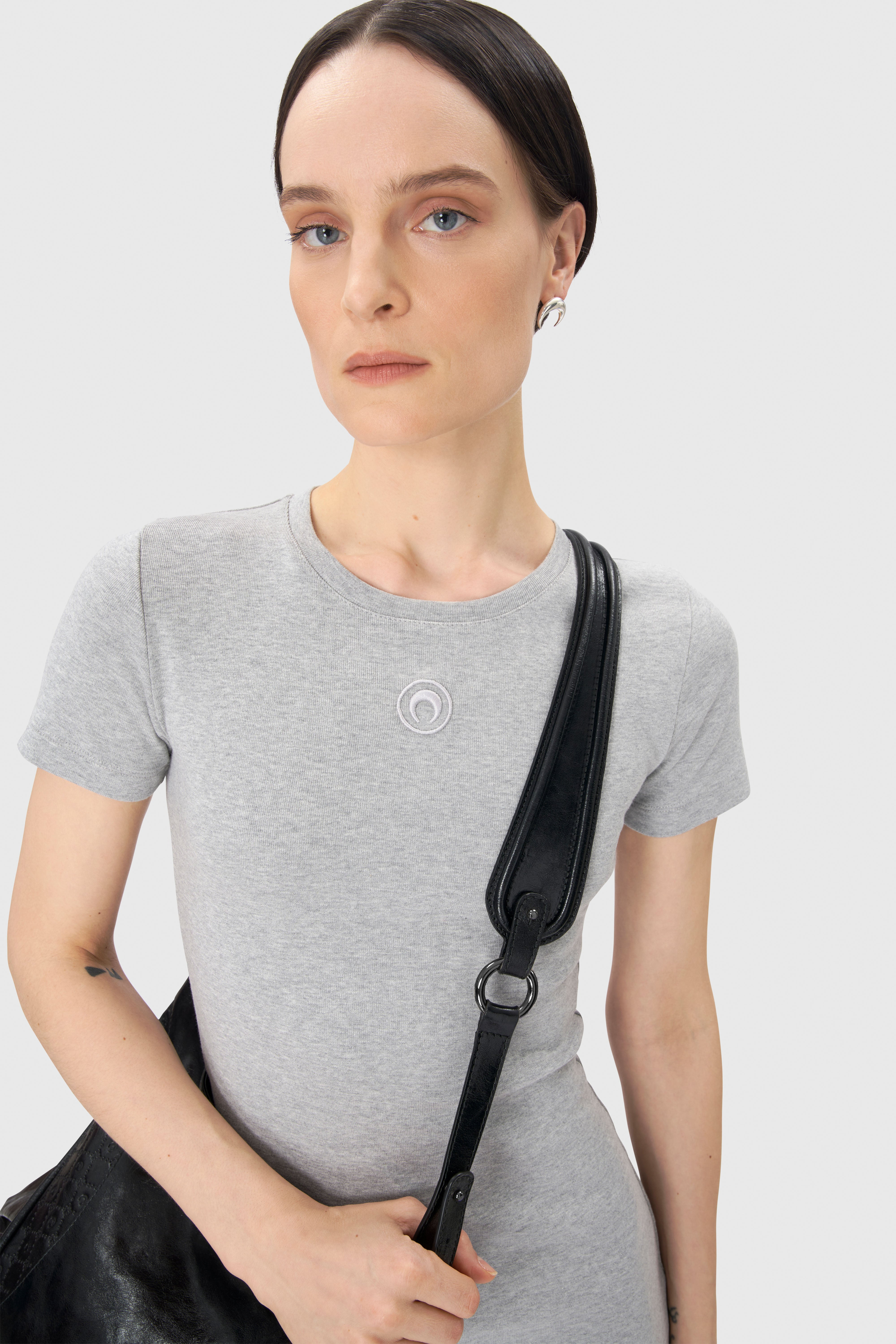 Organic Cotton Rib  T-shirt  Dress - 3