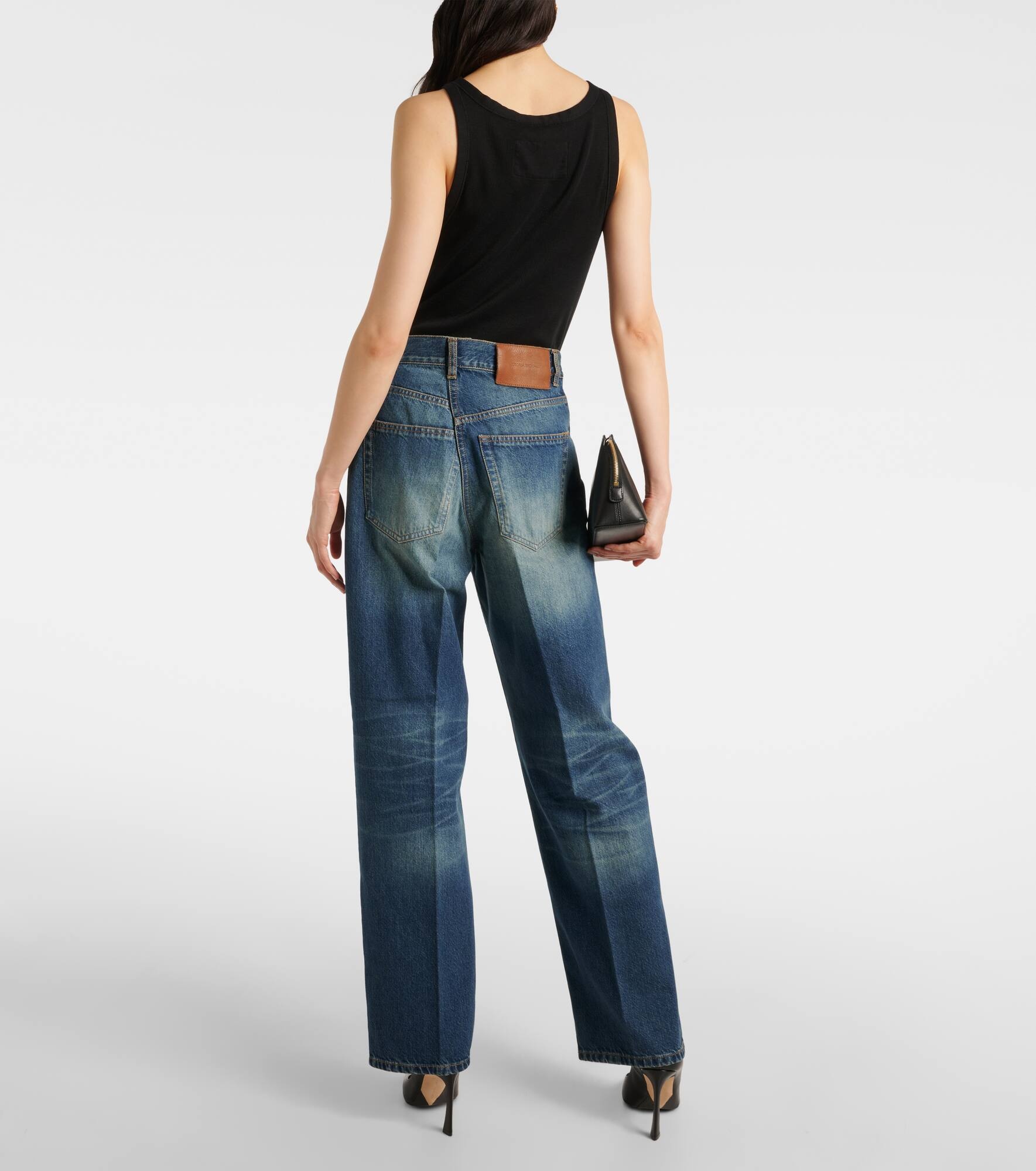 Low-rise straight jeans - 3