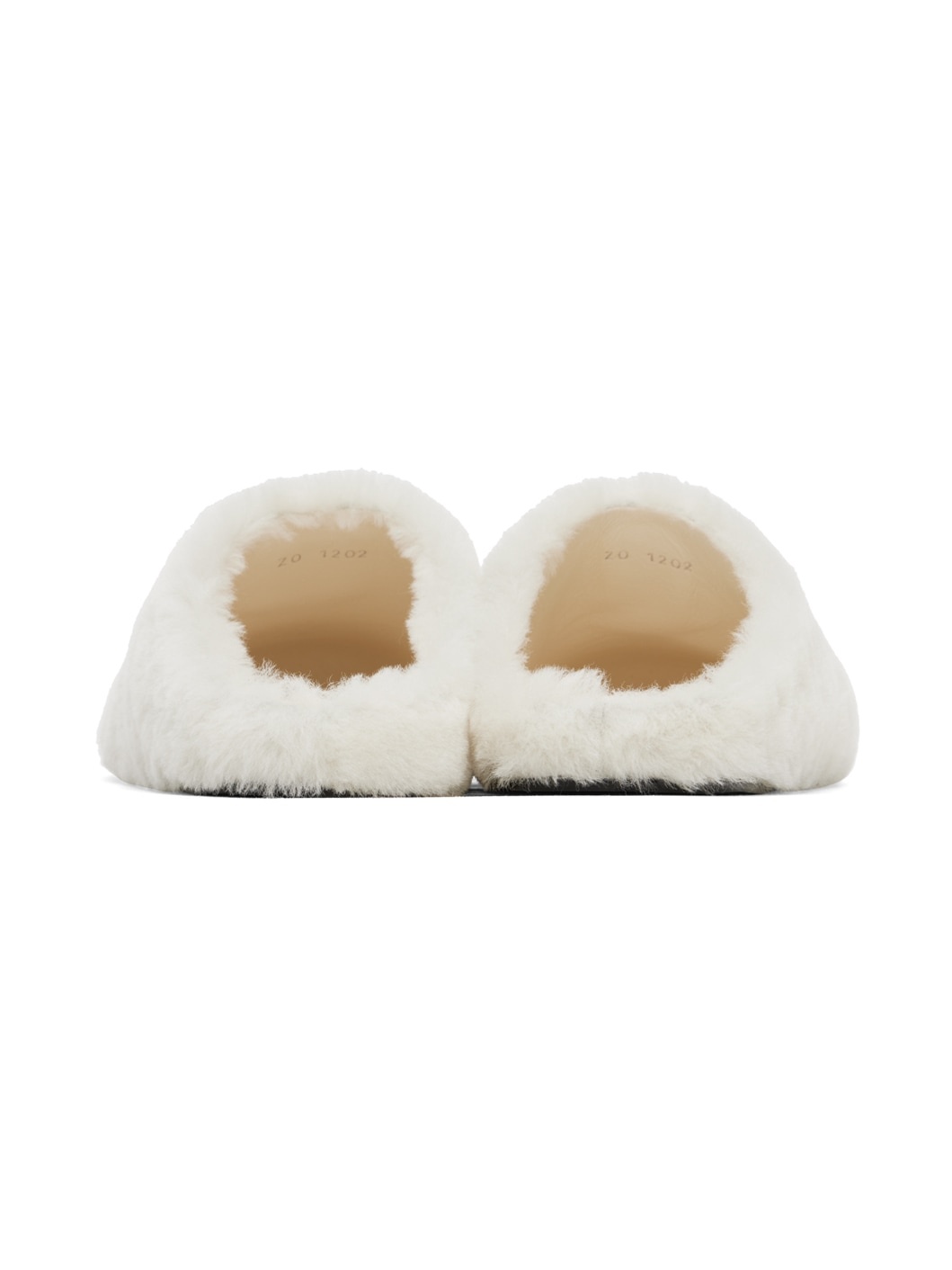 Off-White 4G Shearling Slippers - 2