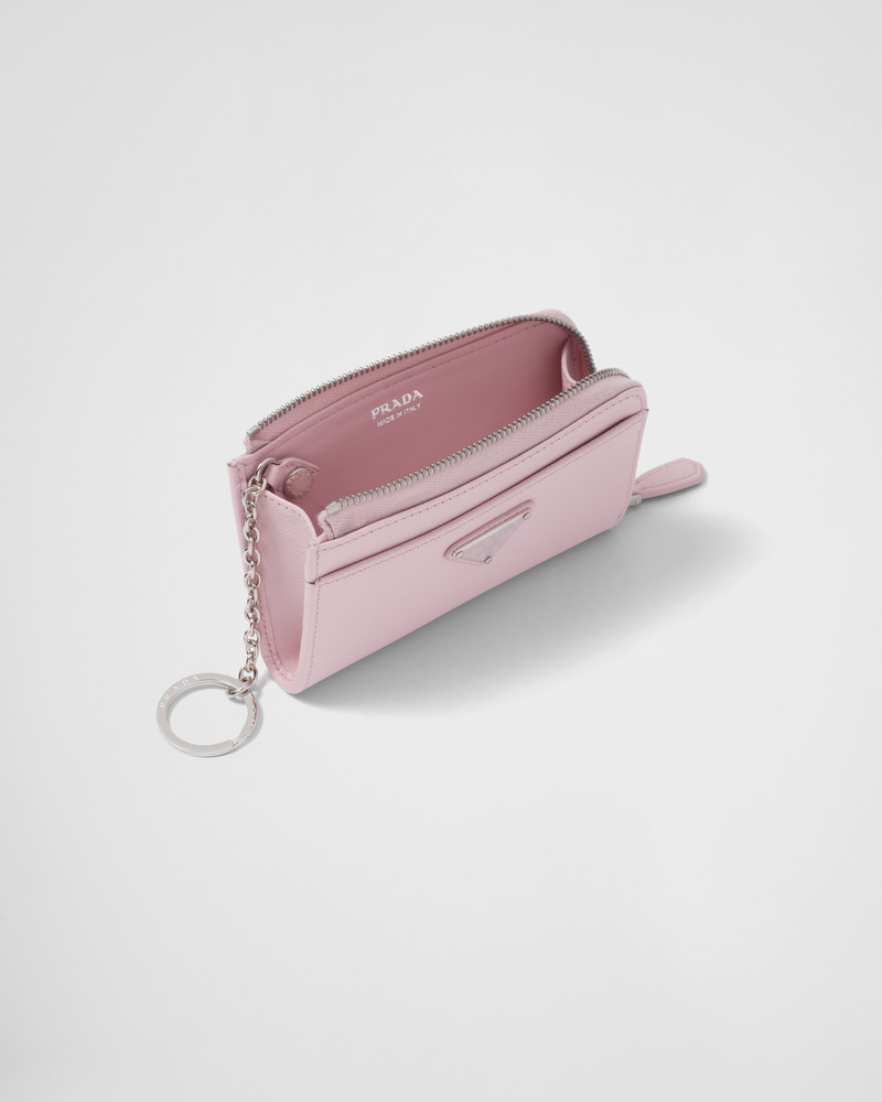 Prada Saffiano keychain outlook
