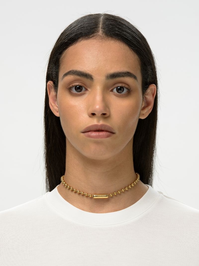 BALL CHAIN CHOKER - 2