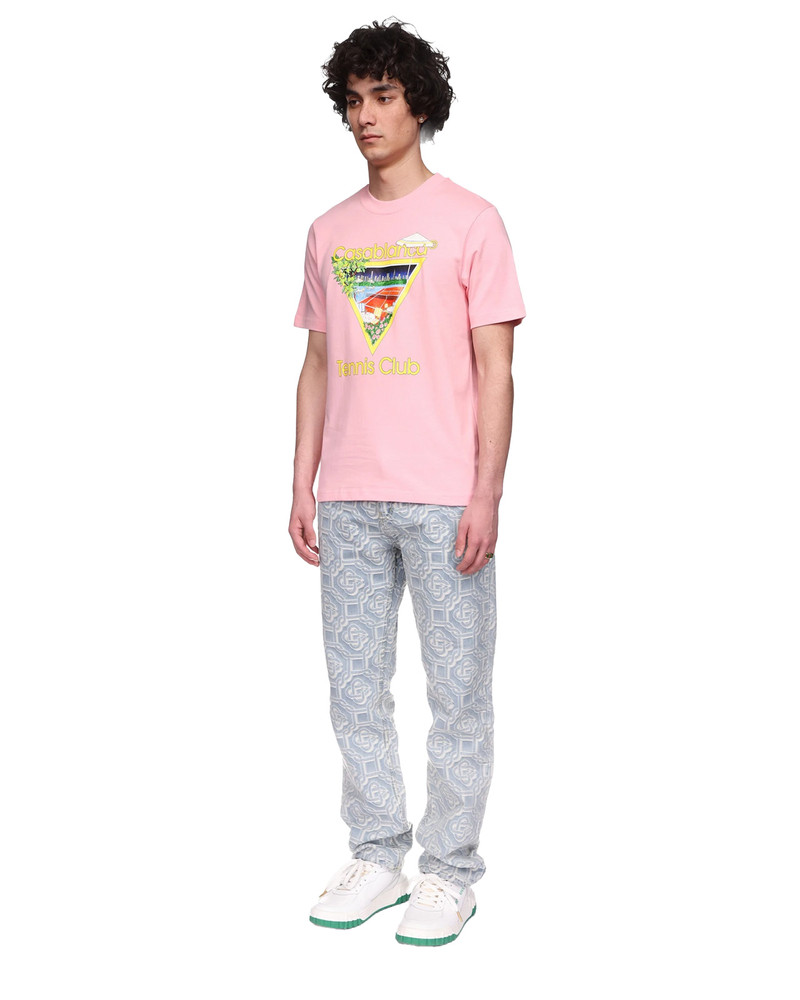 CASABLANCA Casablanca Tennis Club Screen Printed T-shirt outlook
