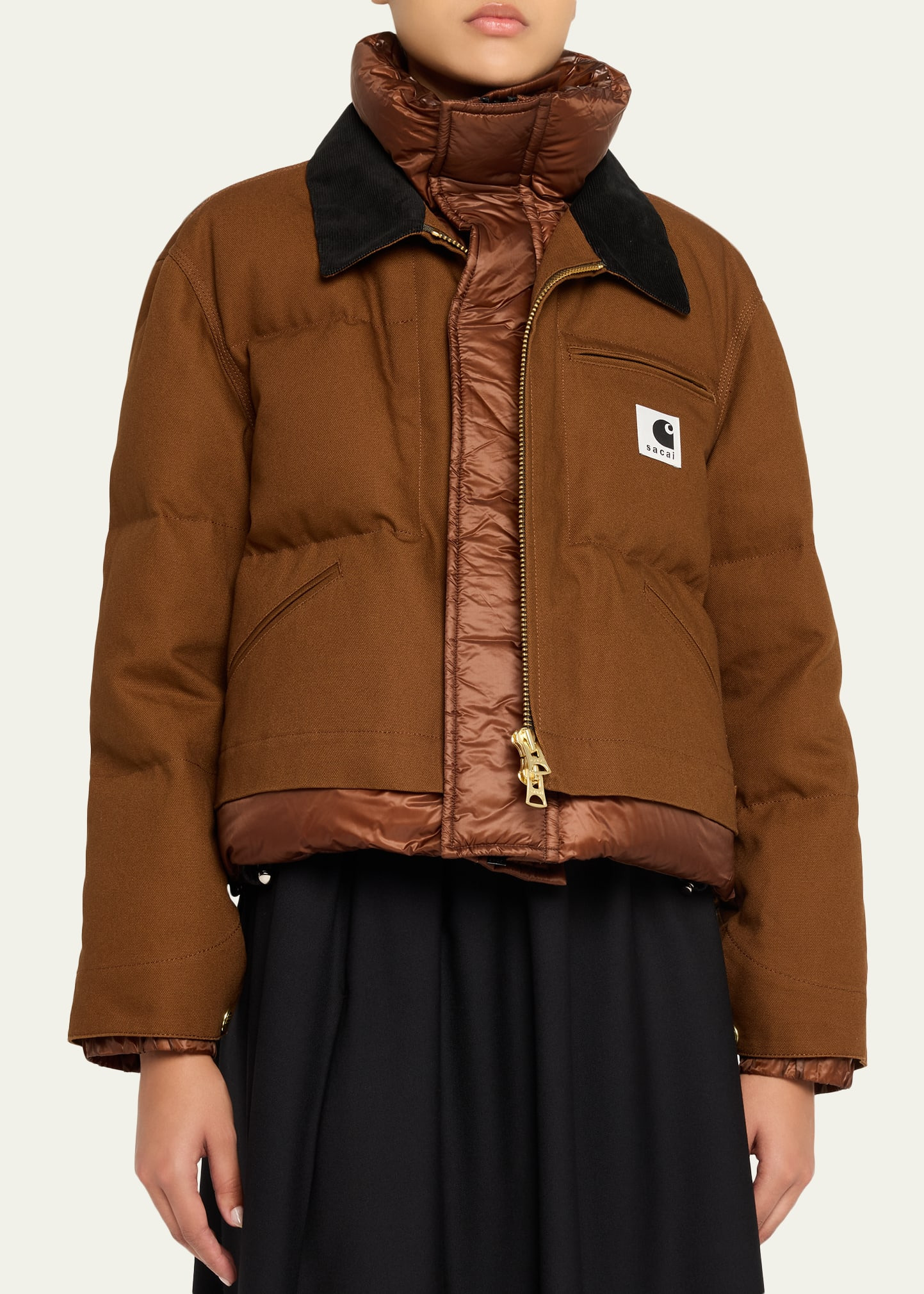 x Carhartt WIP Duck Puffer Barn Jacket - 4