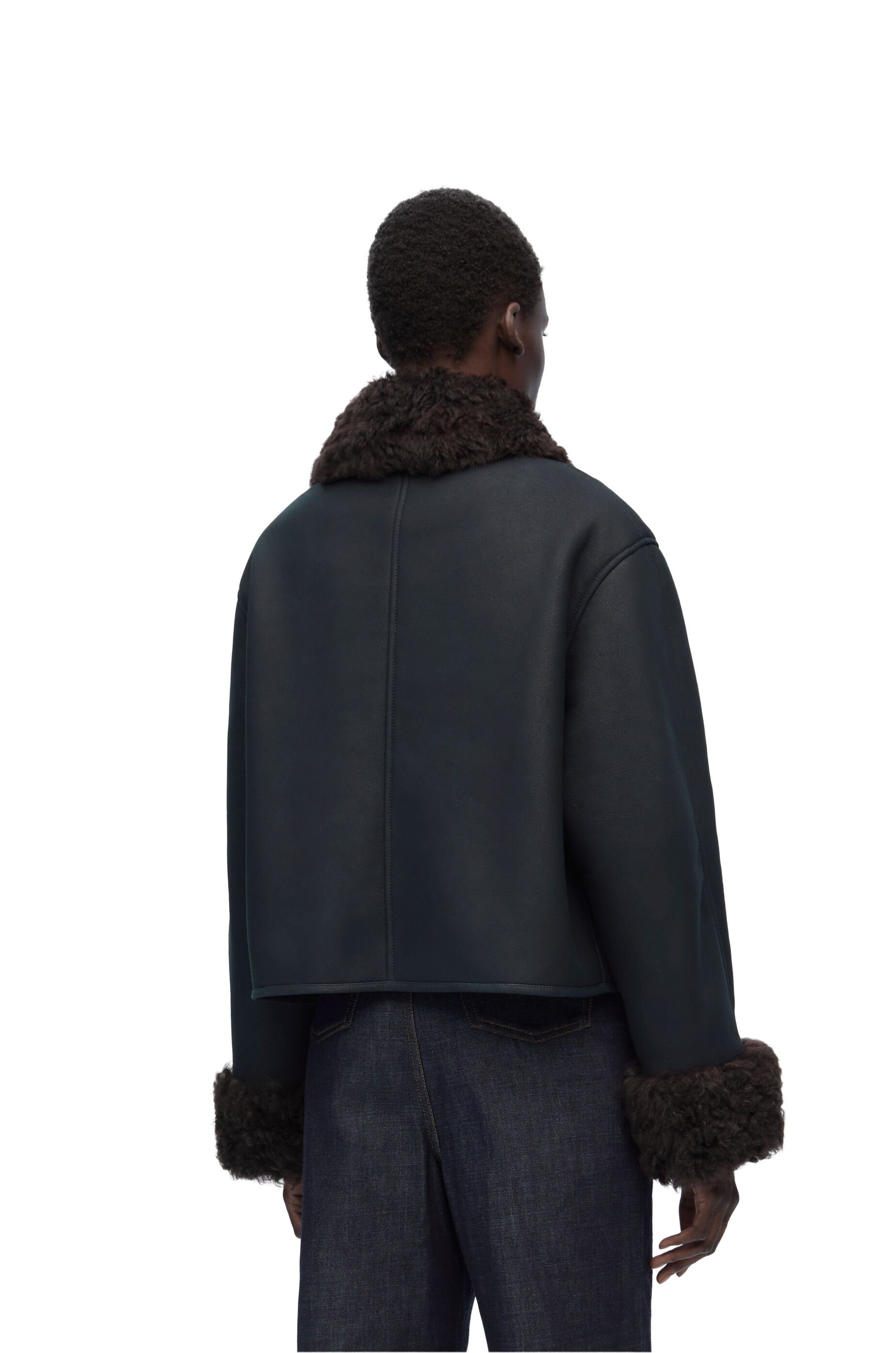 Jacket in shearling - 4