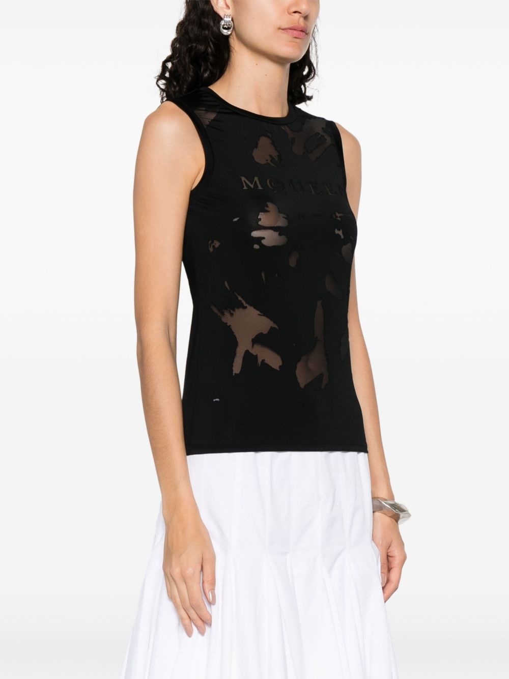 logo-jacquard top - 3