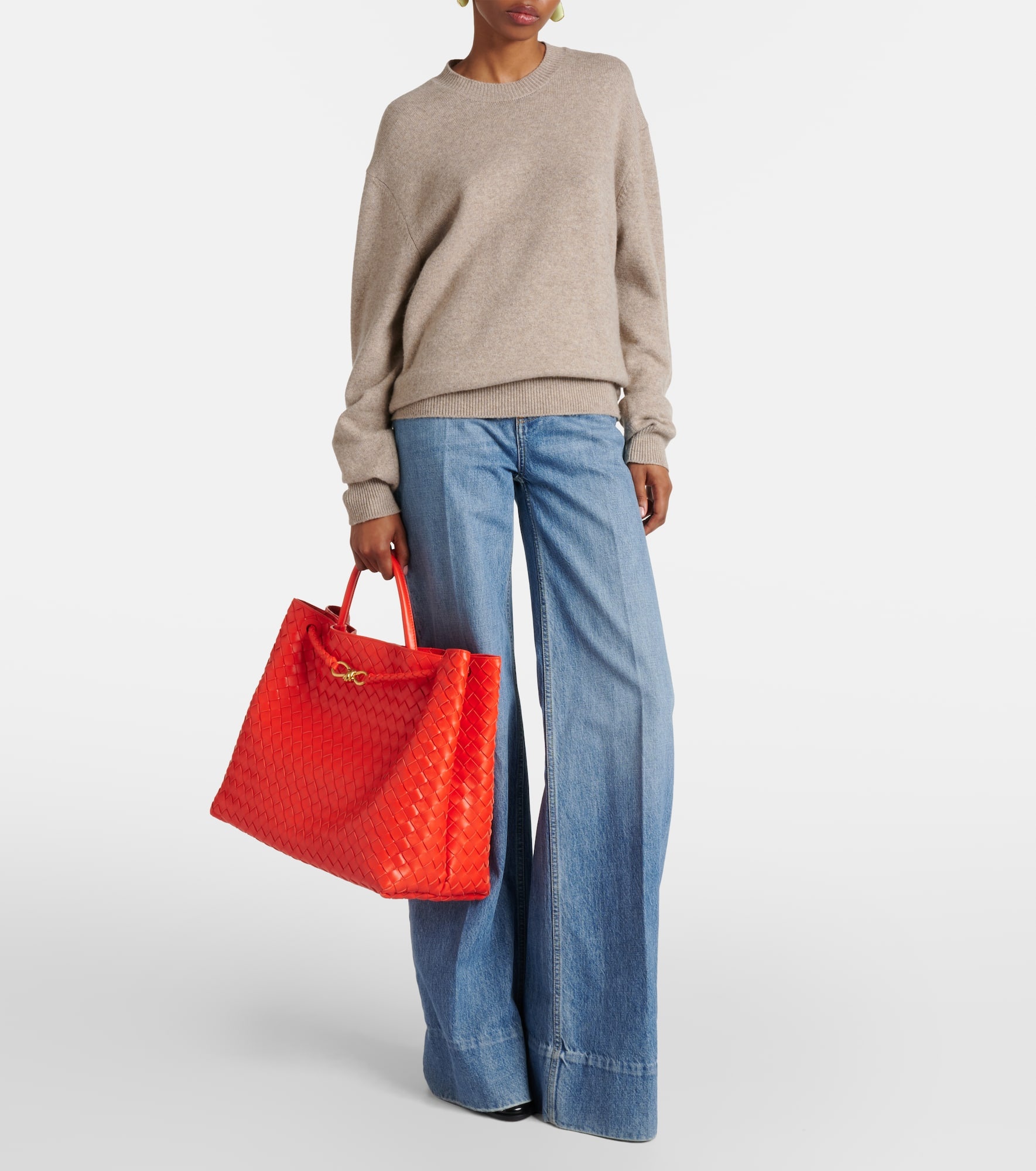 Mid-rise wide-leg jeans - 2