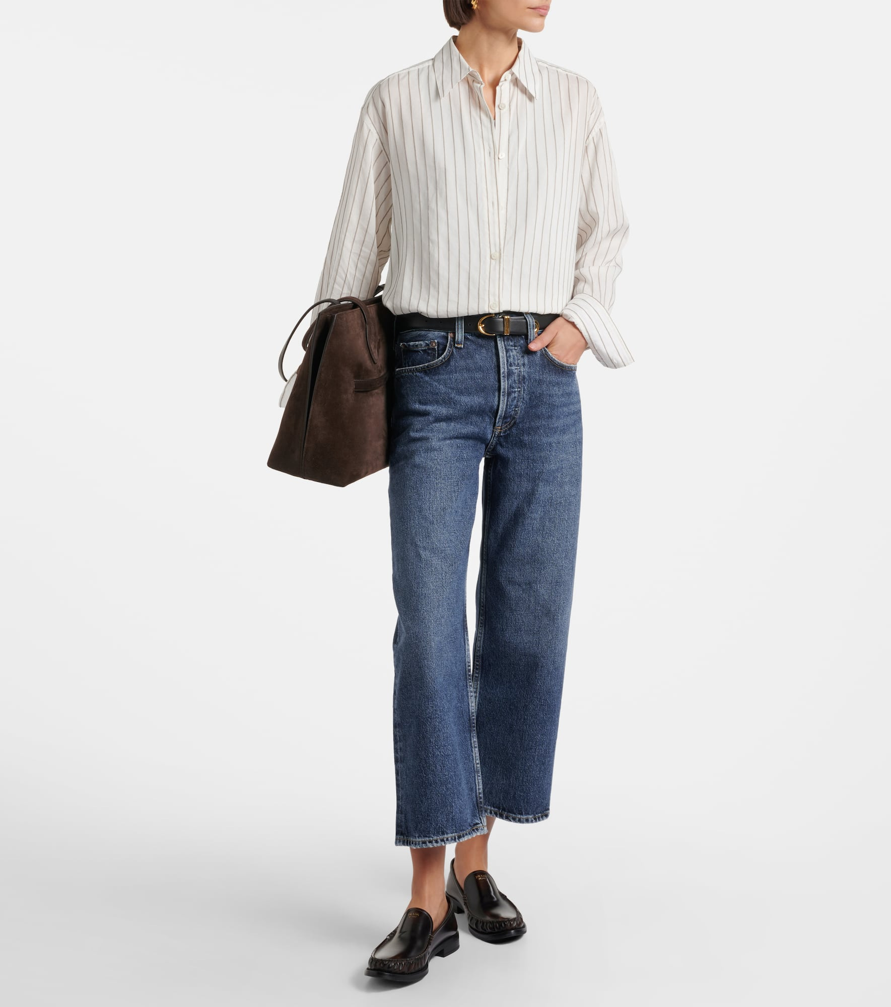 Arc cropped mid-rise wide-leg jeans - 2