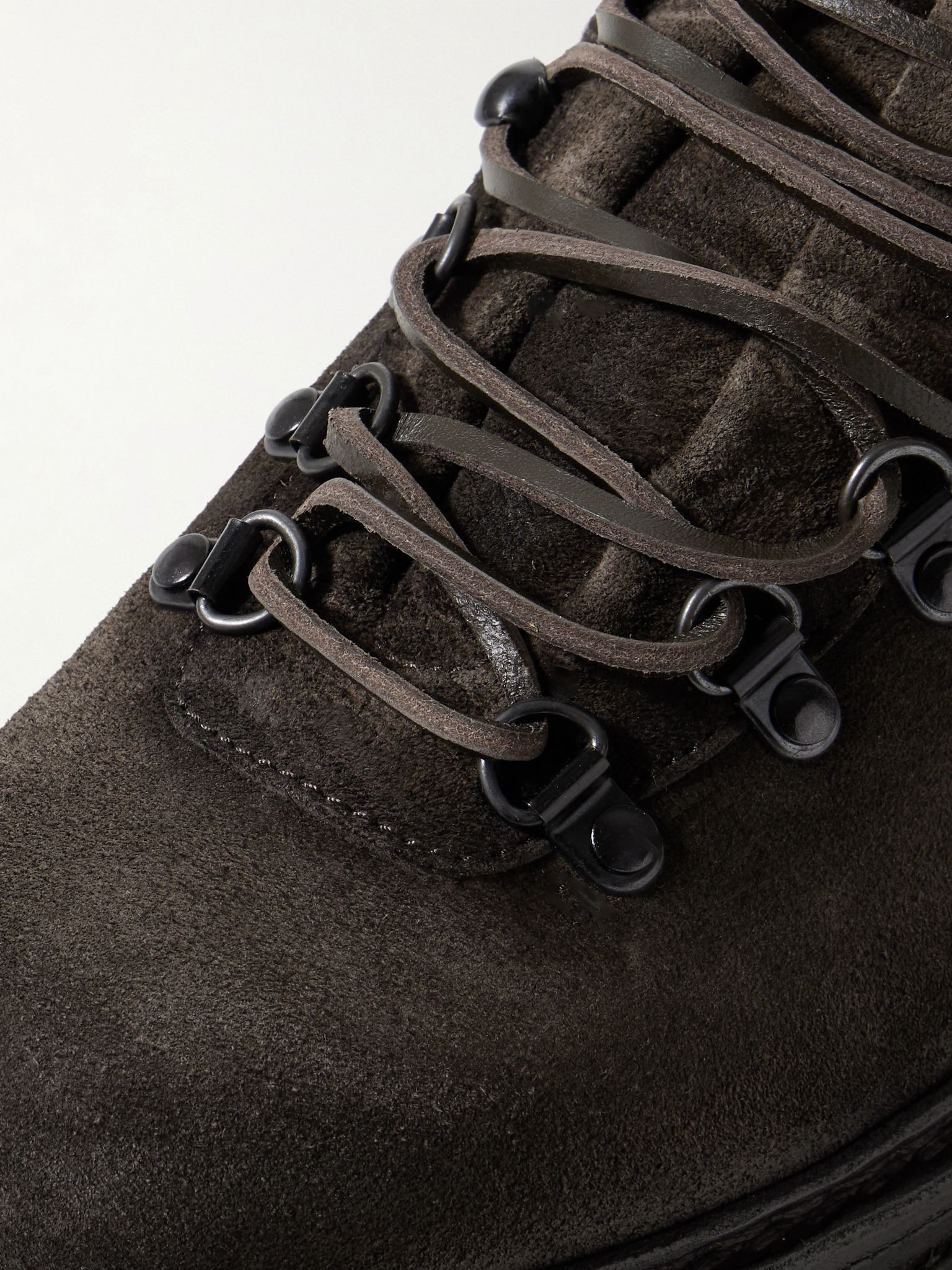 Artik 001 Airbrushed Suede Ankle Boots Dark brown - 5