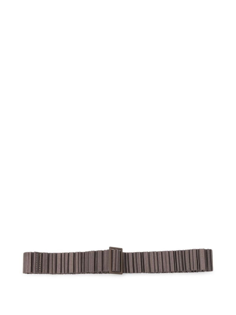 pleated buckle belt 1