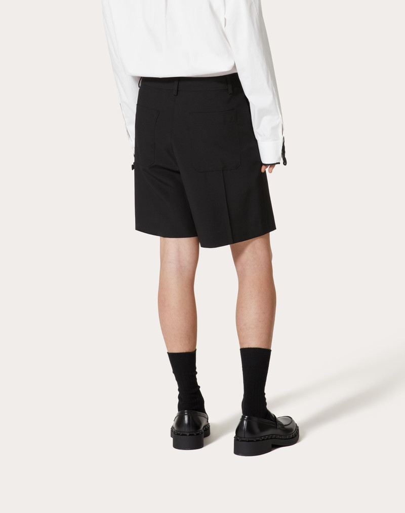 WOOL BERMUDA SHORTS 4