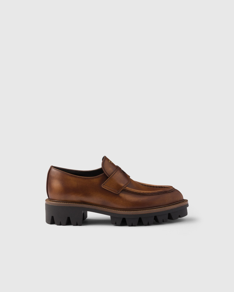 Prada Leather loafers outlook
