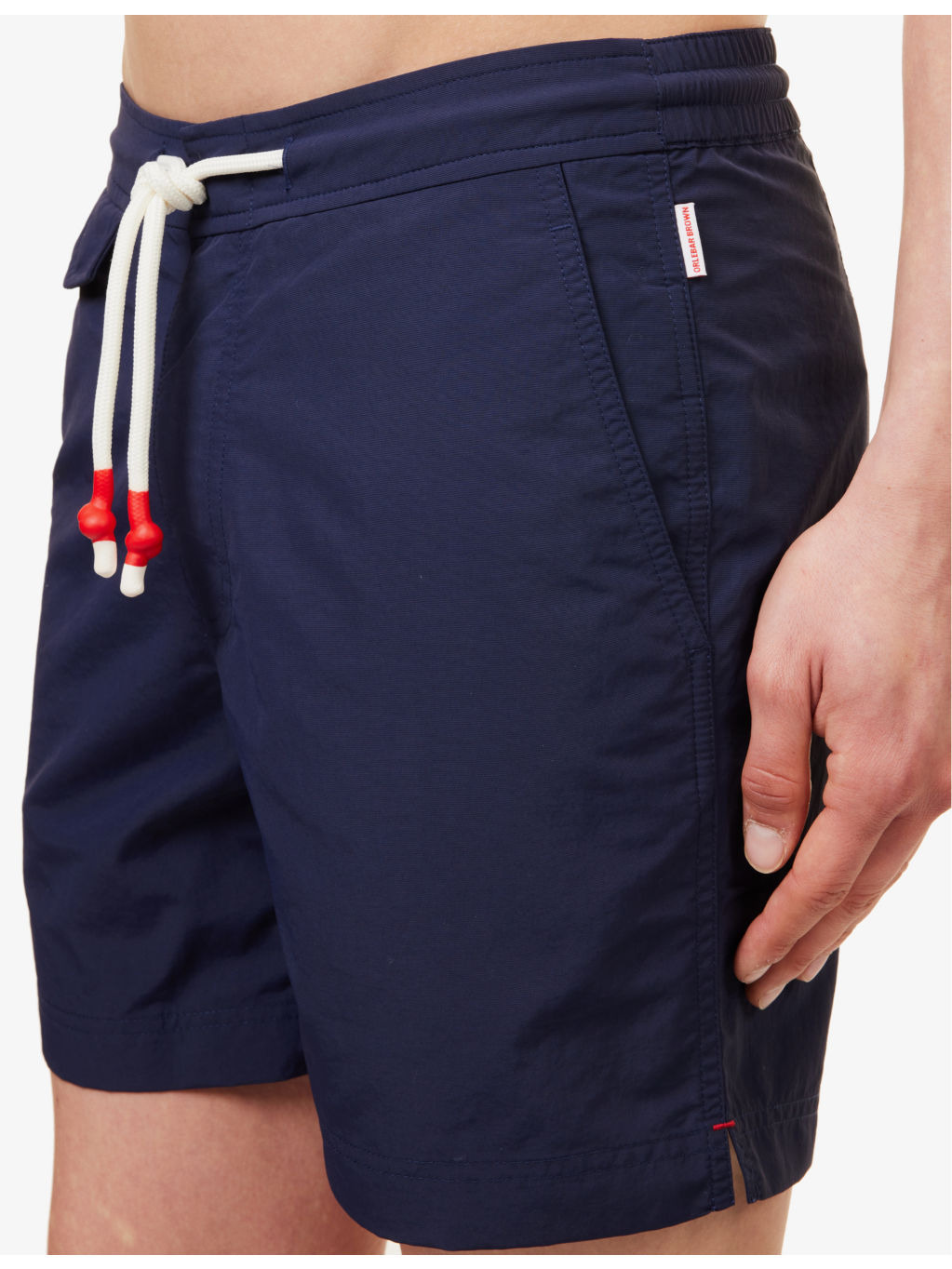 Standard drawstring-waist regular-fit swim shorts - 5
