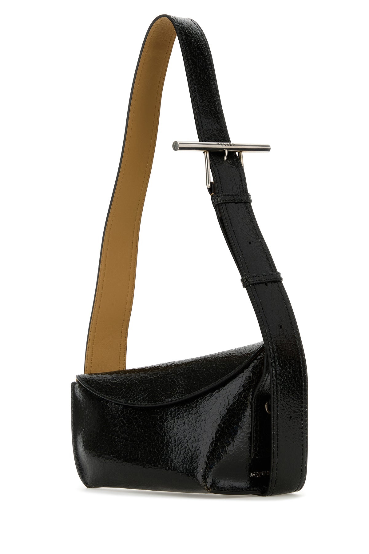 Black leather Sling crossbody bag - 2