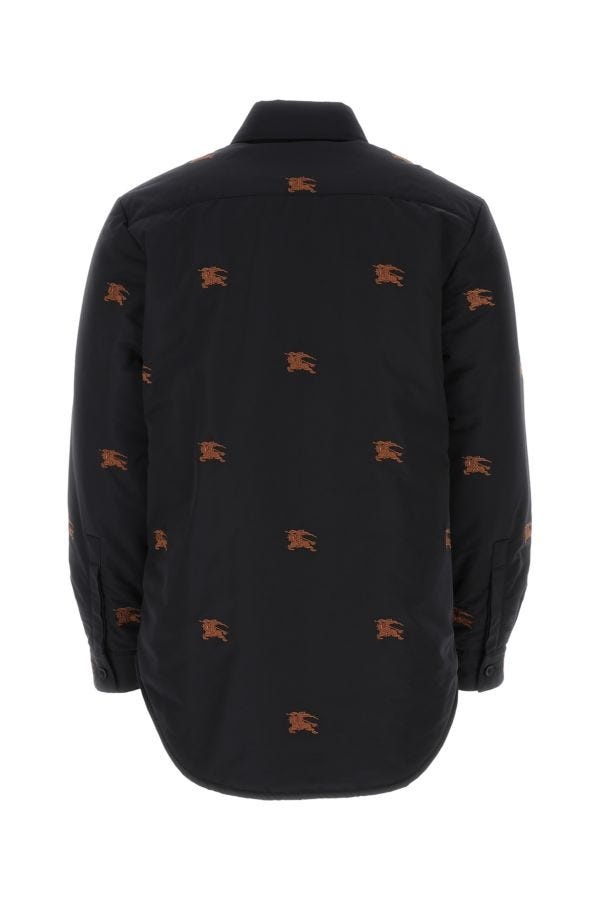 Tシャツ・カットソー Burberry Embroidered nylon padded shirt (8061050 A1189) Burberry Embroidered Nylon Padded Shirt | italist