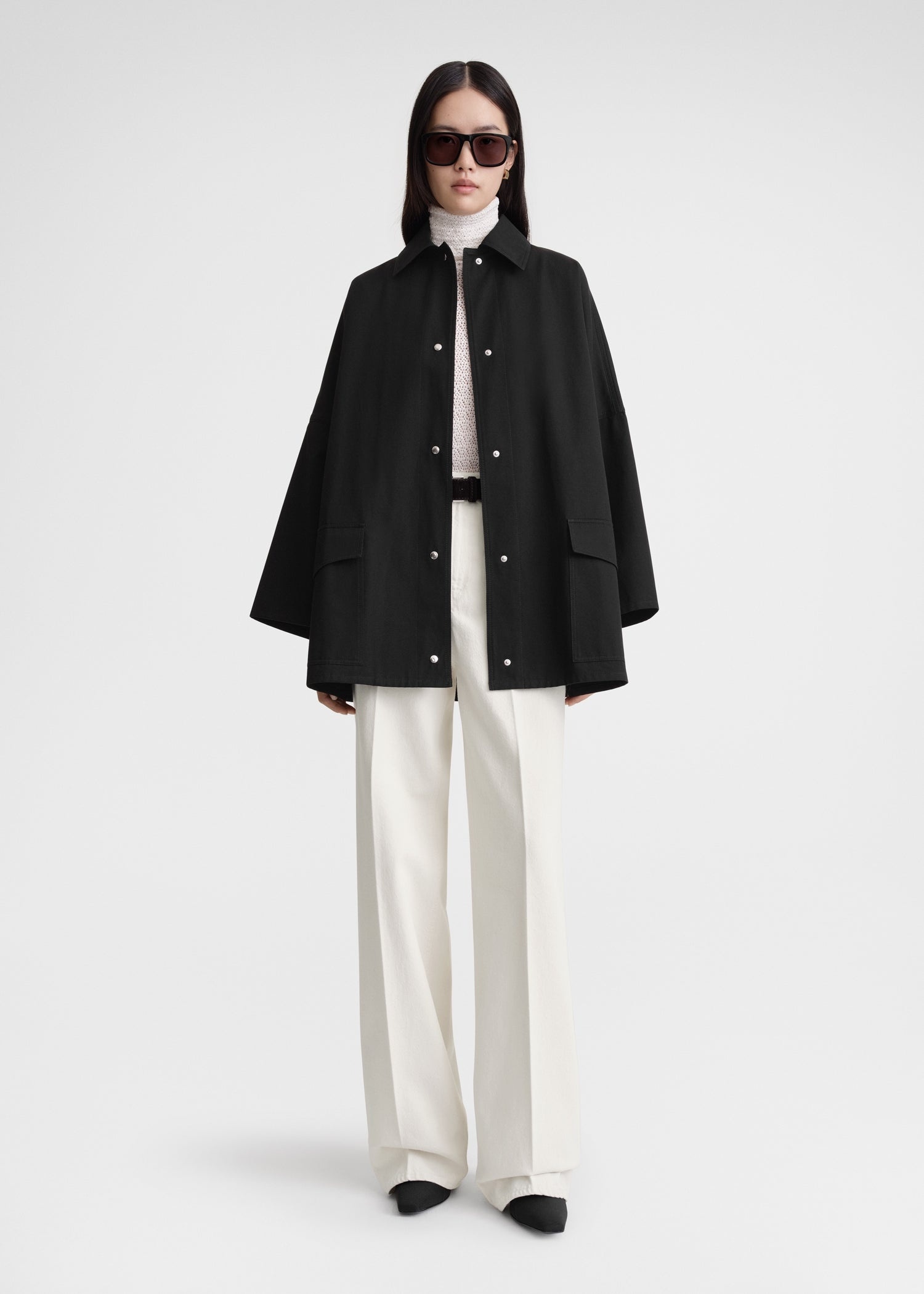 Toteme Washed Cotton Overshirt Jacket | Liberty