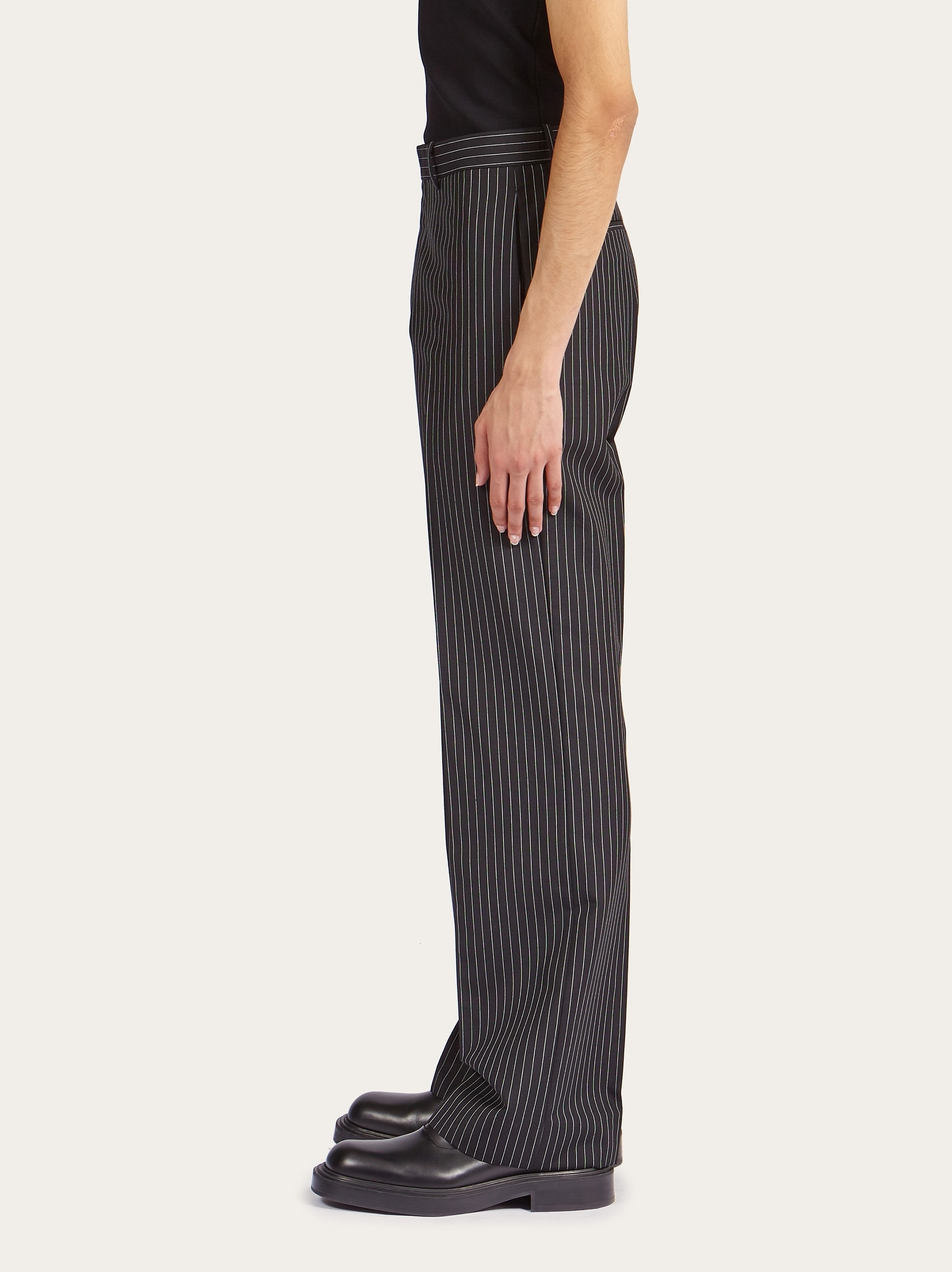 Flat front tailored trouser - 3