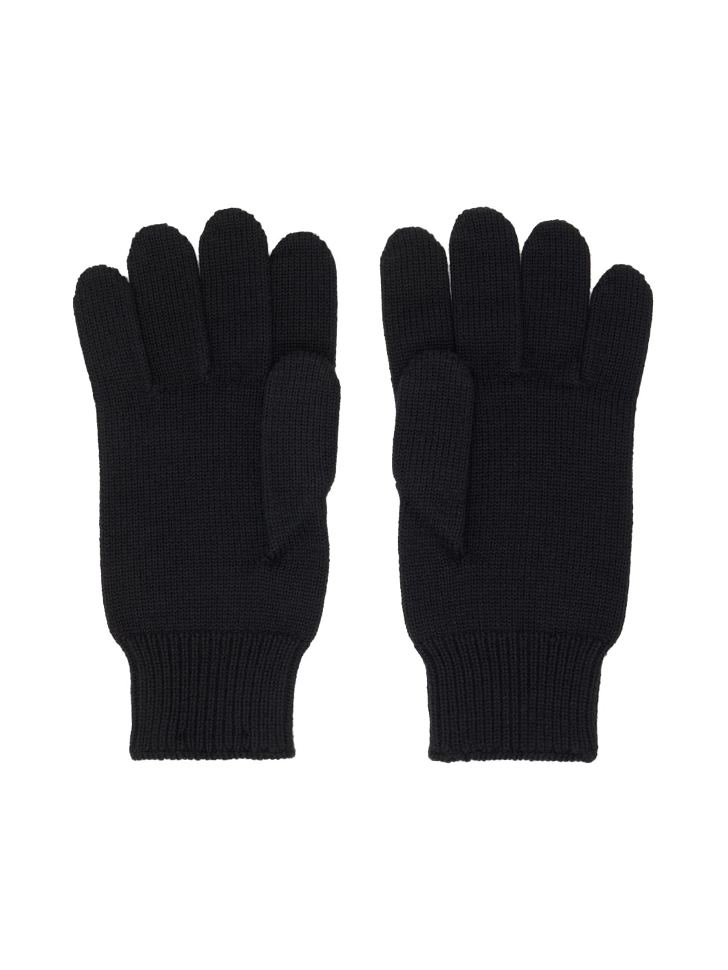 Black Logo Gloves - 2