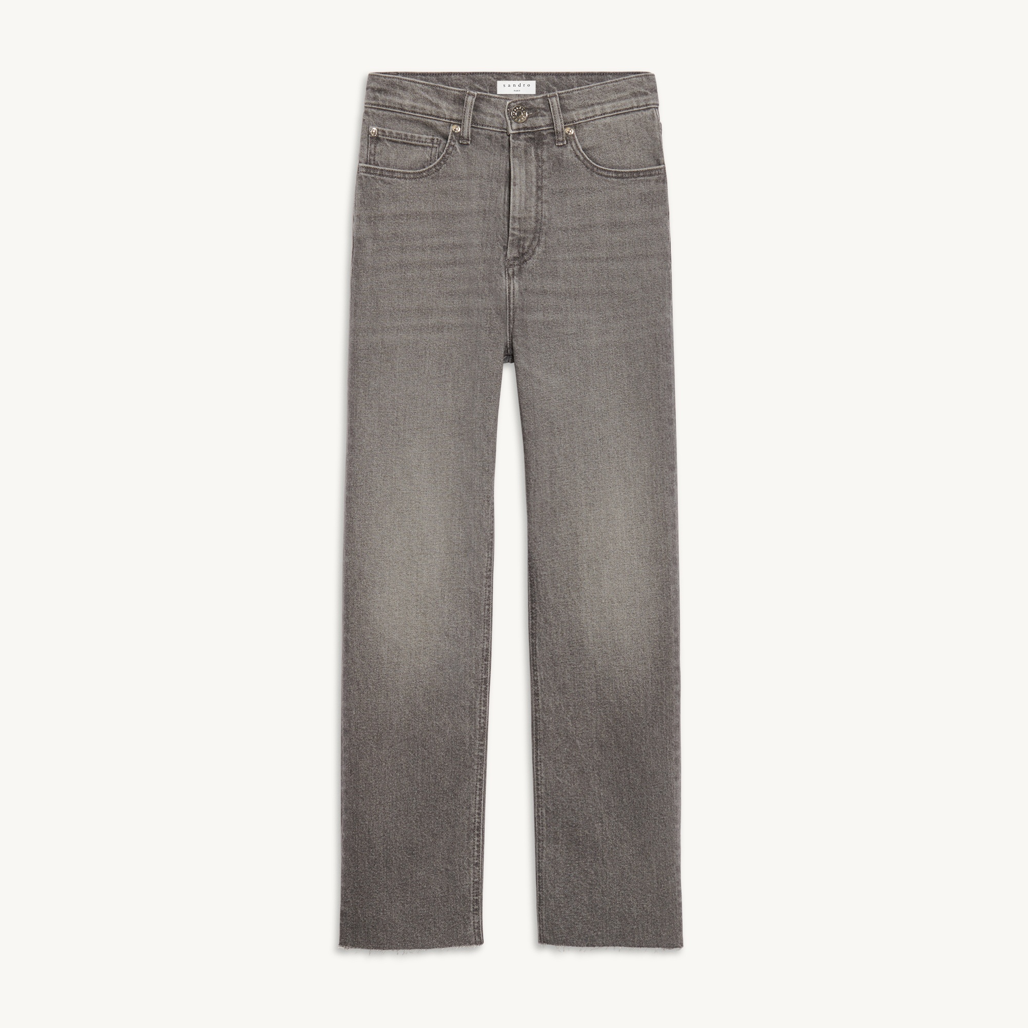 Straight leg stretch jeans - 1