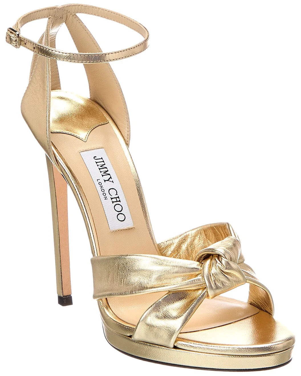 Jimmy Choo Rosie 120 Leather Sandal - 1