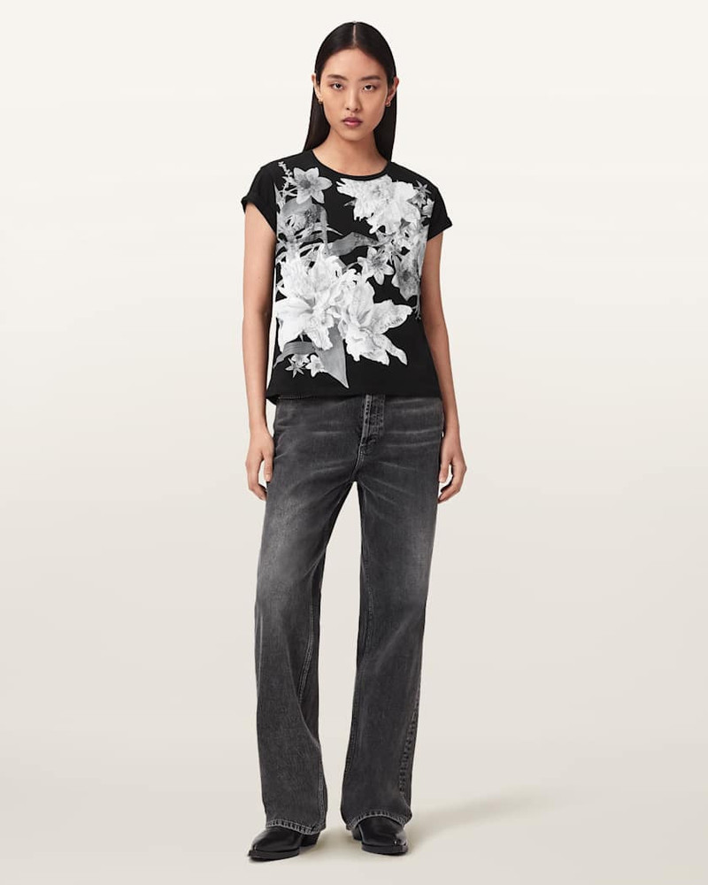 CRYSTAL ANNA FLORAL T-SHIRT 5