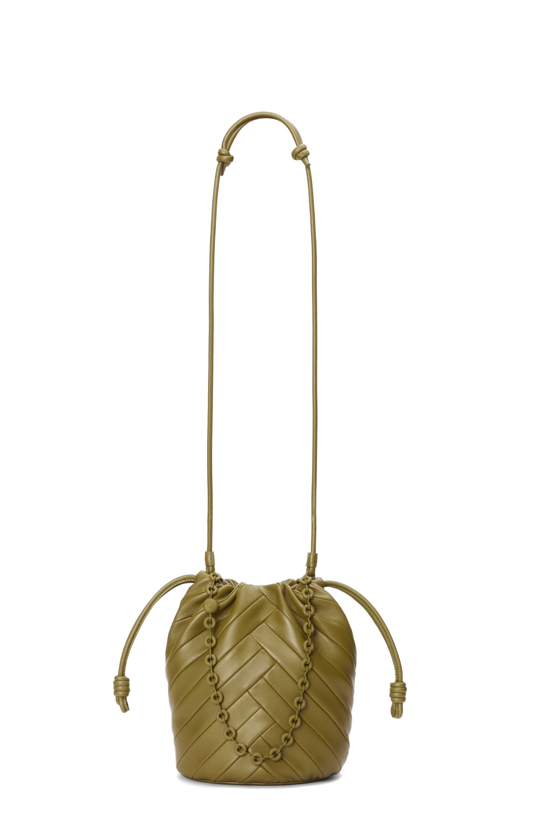 Flamenco Purse Bucket bag in mellow nappa lambskin - 9