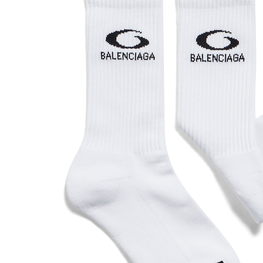 Men's Loop Sports Icon Socks in White - 2