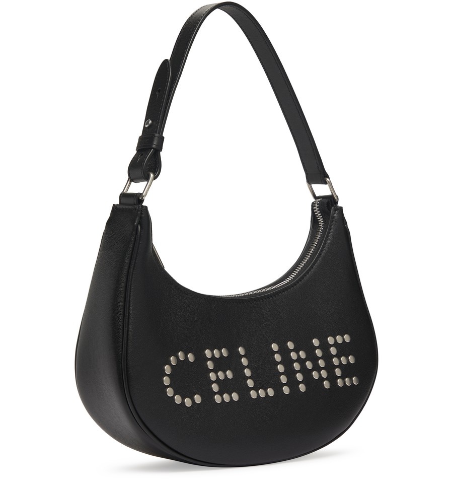 Celine - Small Triomphe Belt Black for Women - 24S