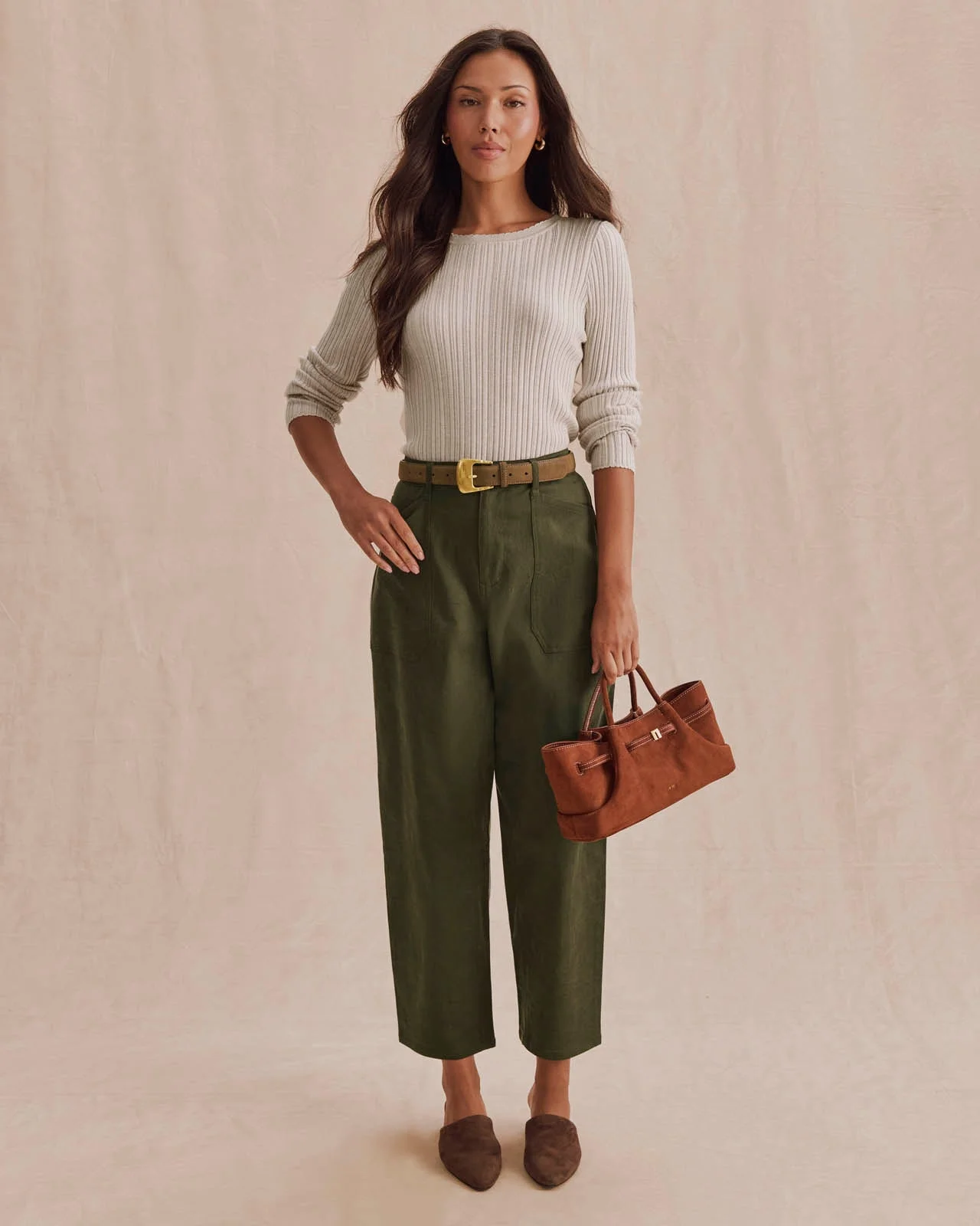 Georgie Pointelle Sweater - 1
