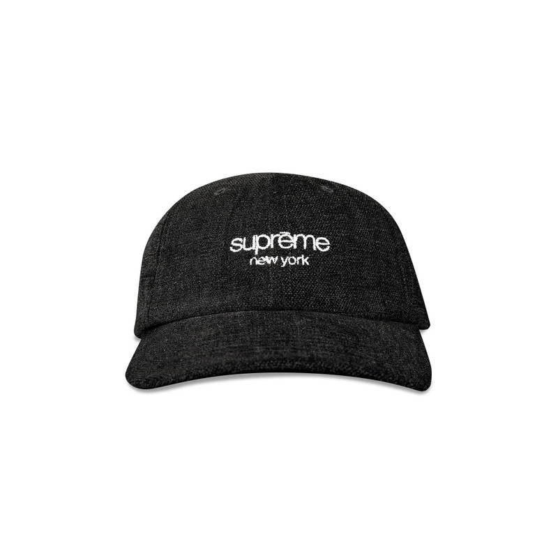 Supreme Chenille 6-Panel 'Black' - 1