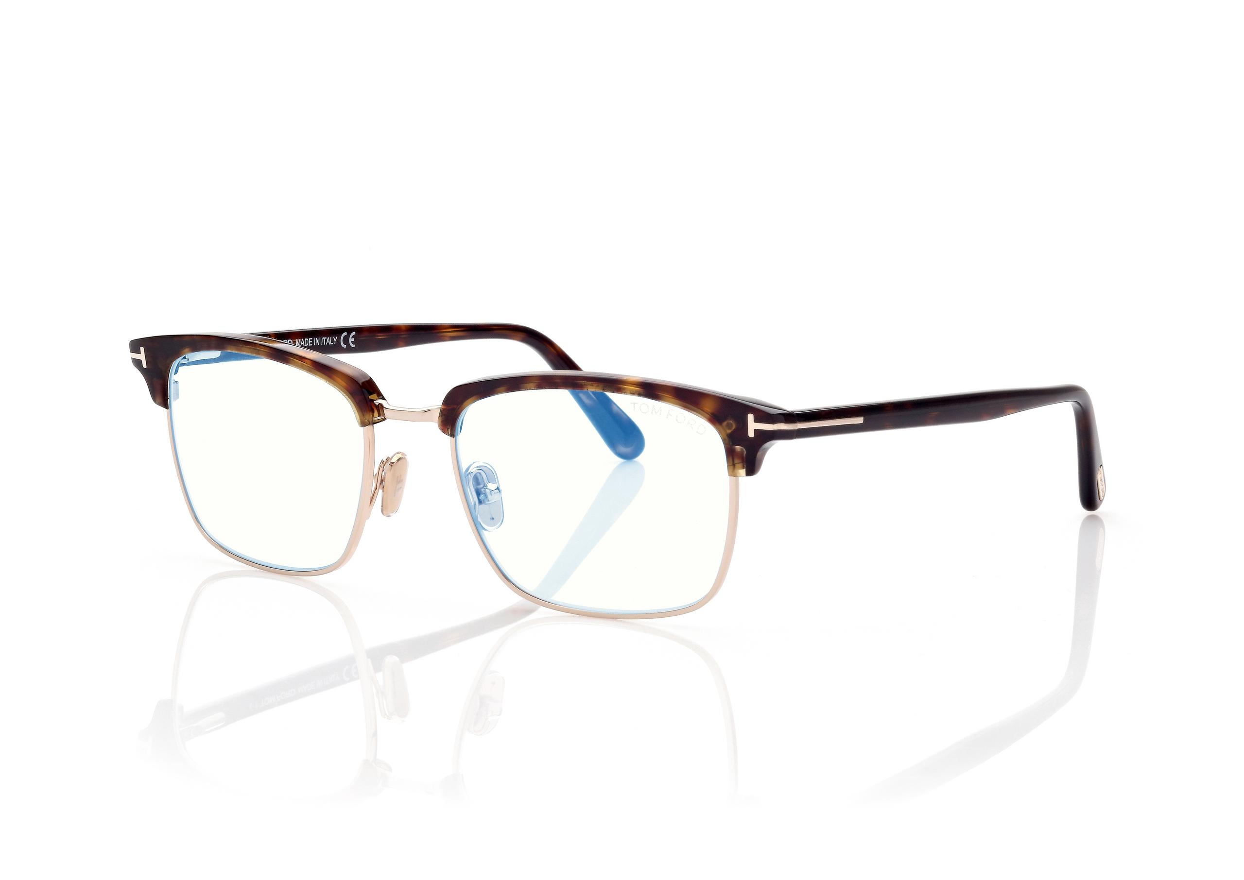 BLUE BLOCK SQUARE SHAPE OPTICALS - 2