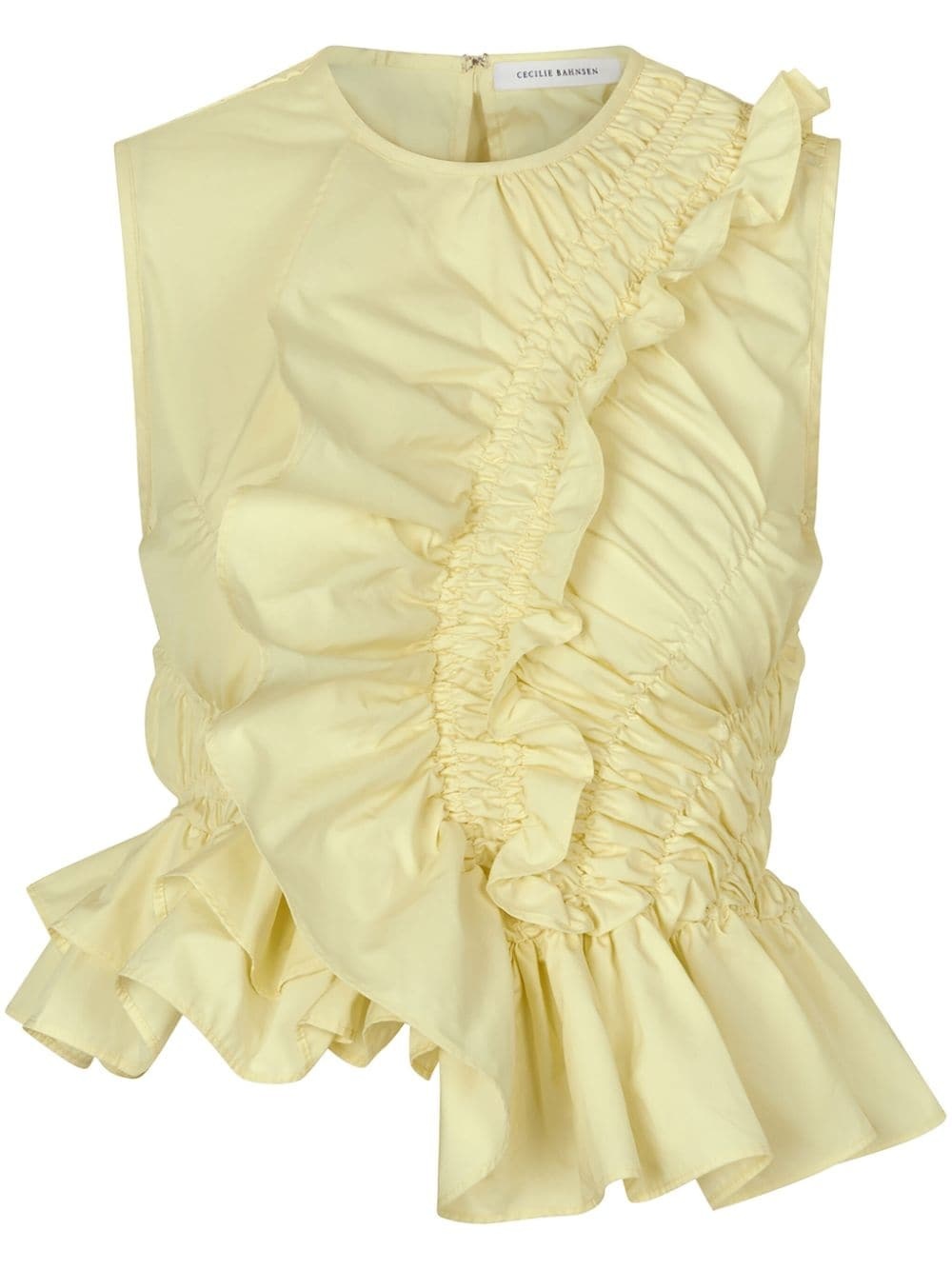 Geo ruffled top - 1