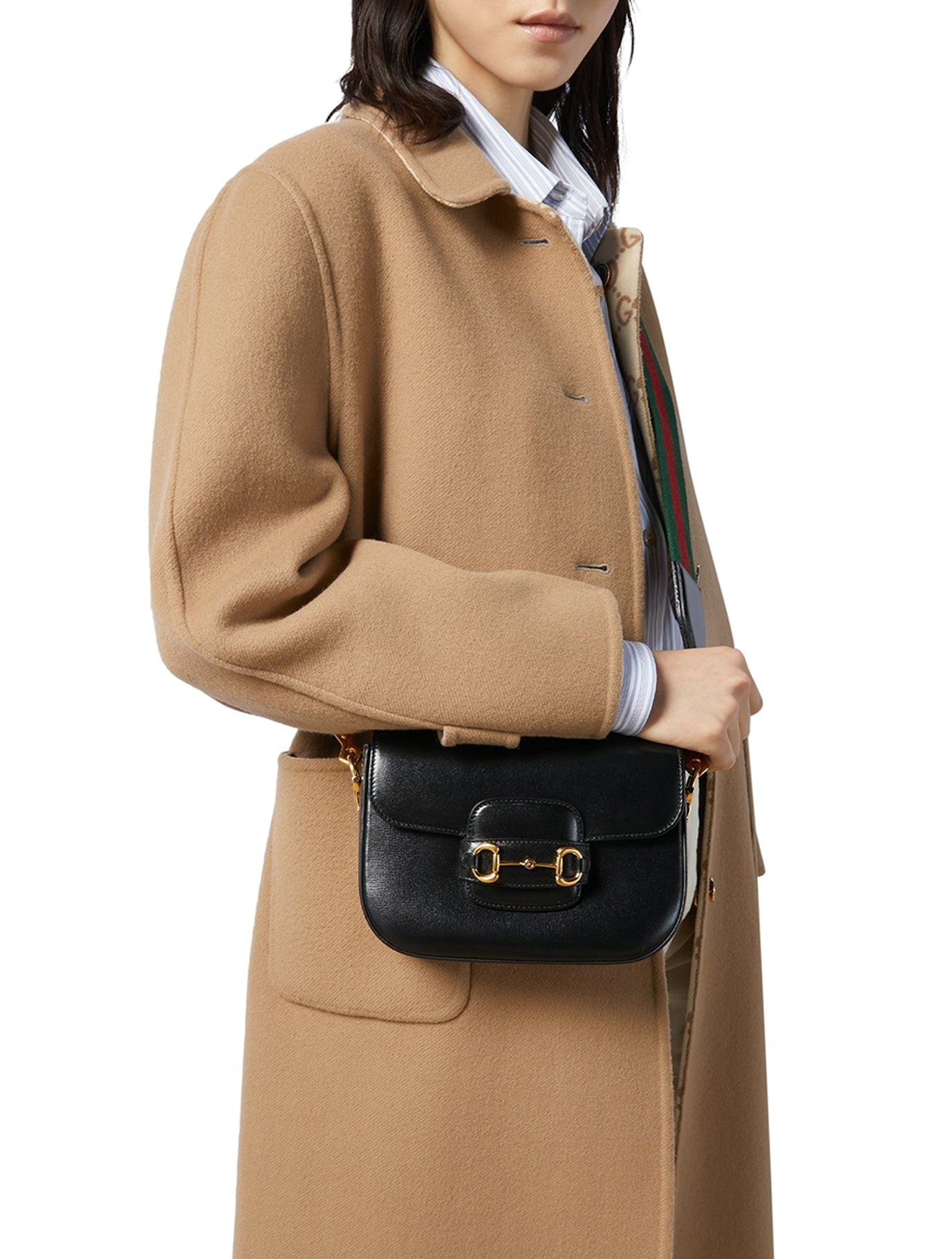 GUCCI HORSEBIT 1955 MINI SHOULDER BAG - 2