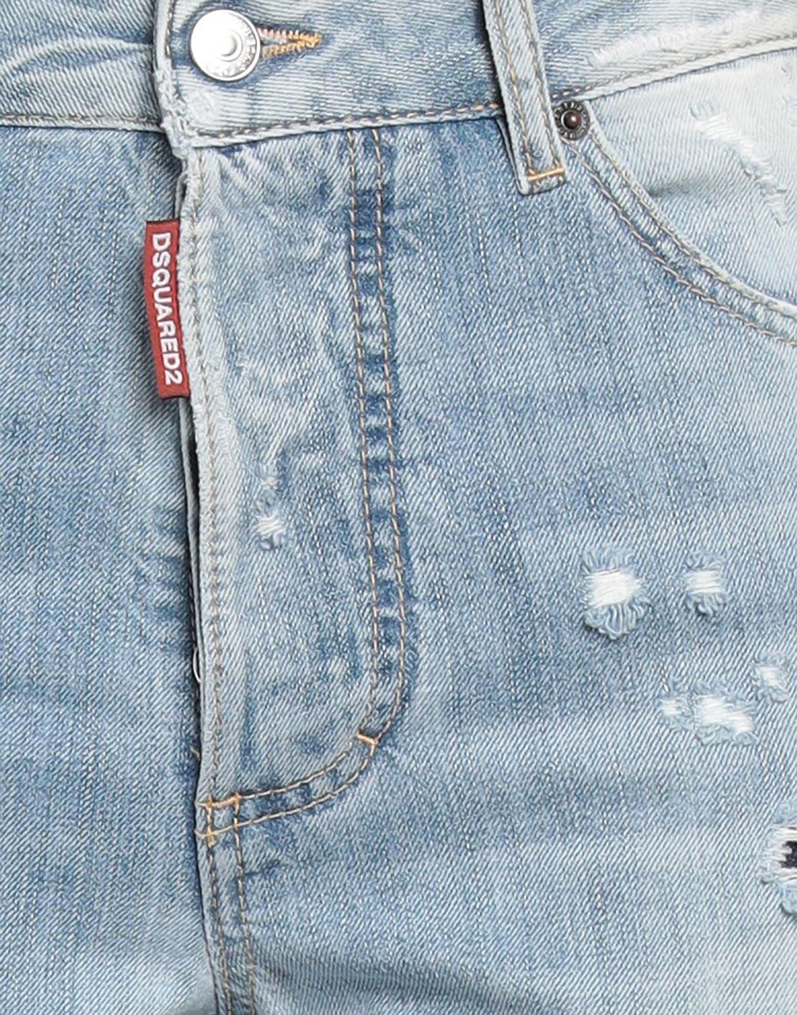 Blue Women's Denim Pants - 4