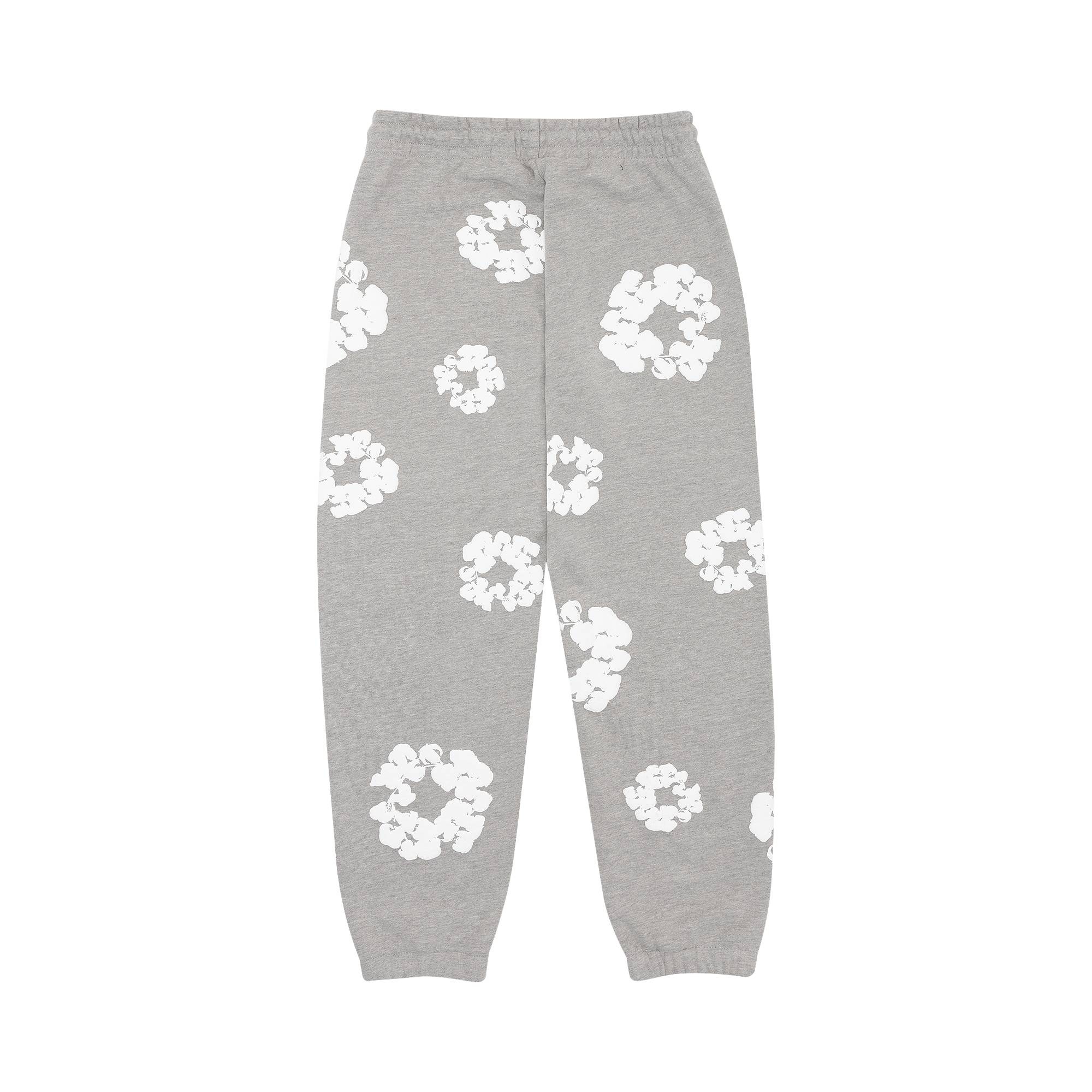 Denim Tears The Cotton Wreath Sweatpants 'Grey' - 2