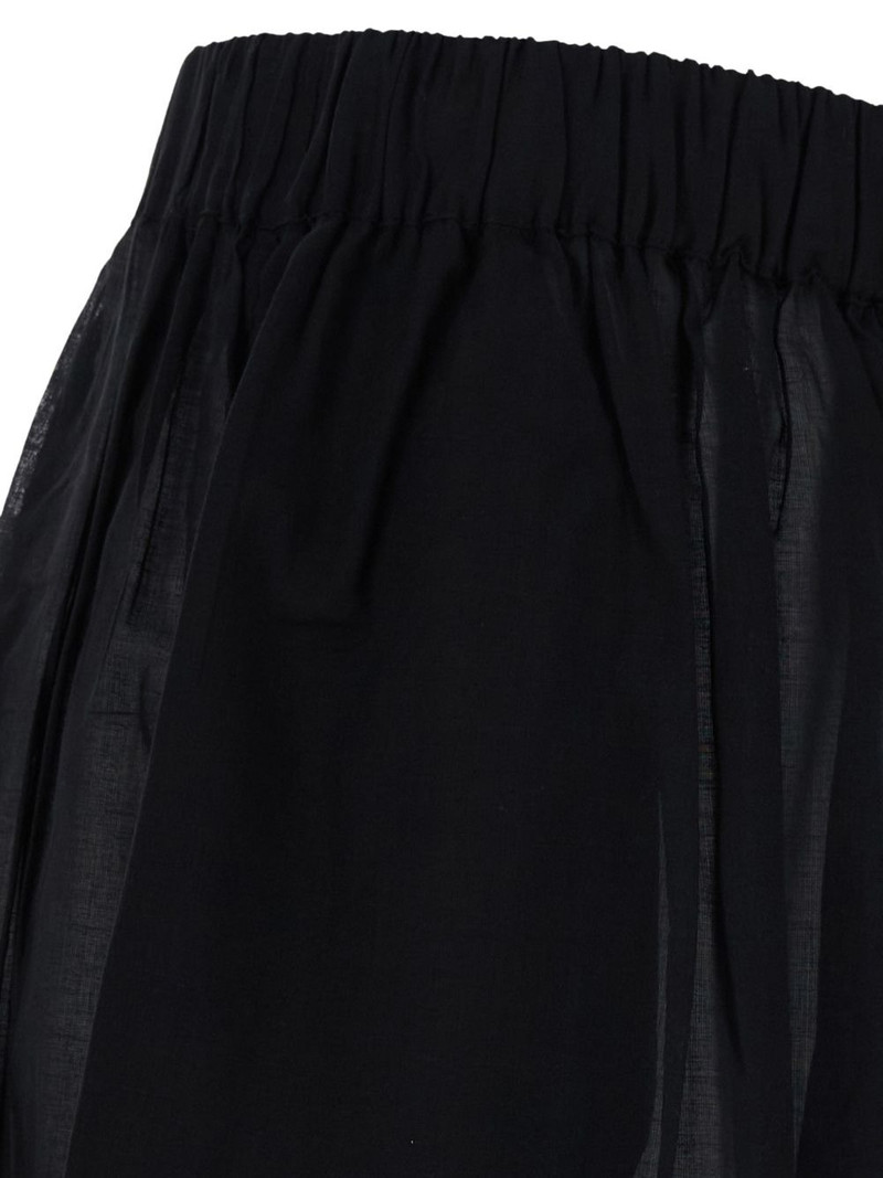 Noor sheer tie-cuff trousers 3