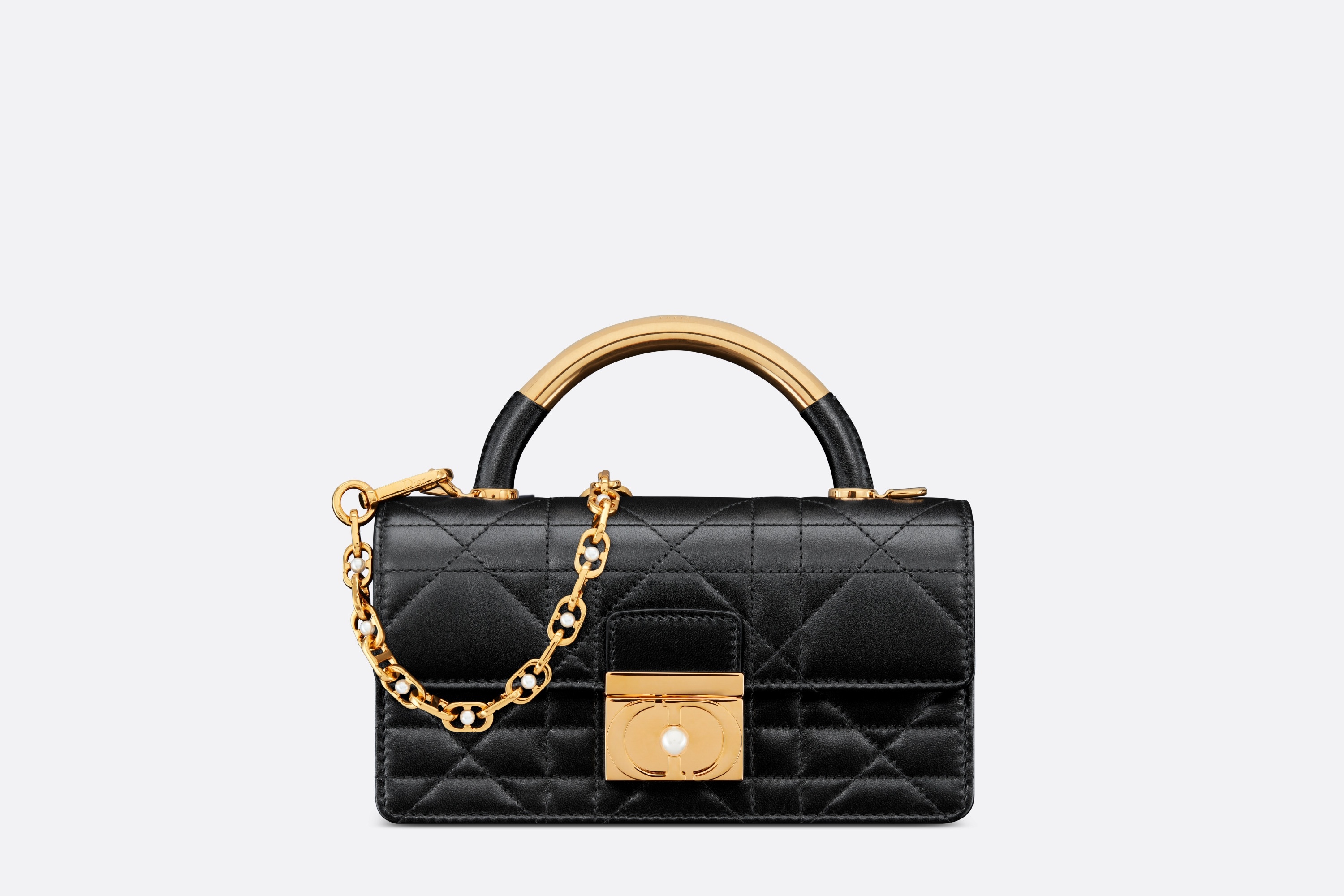 【ゴールドが上品に際立つ★】Dior Ange バッグ ミニ DIOR Mini Dior Ange Bag